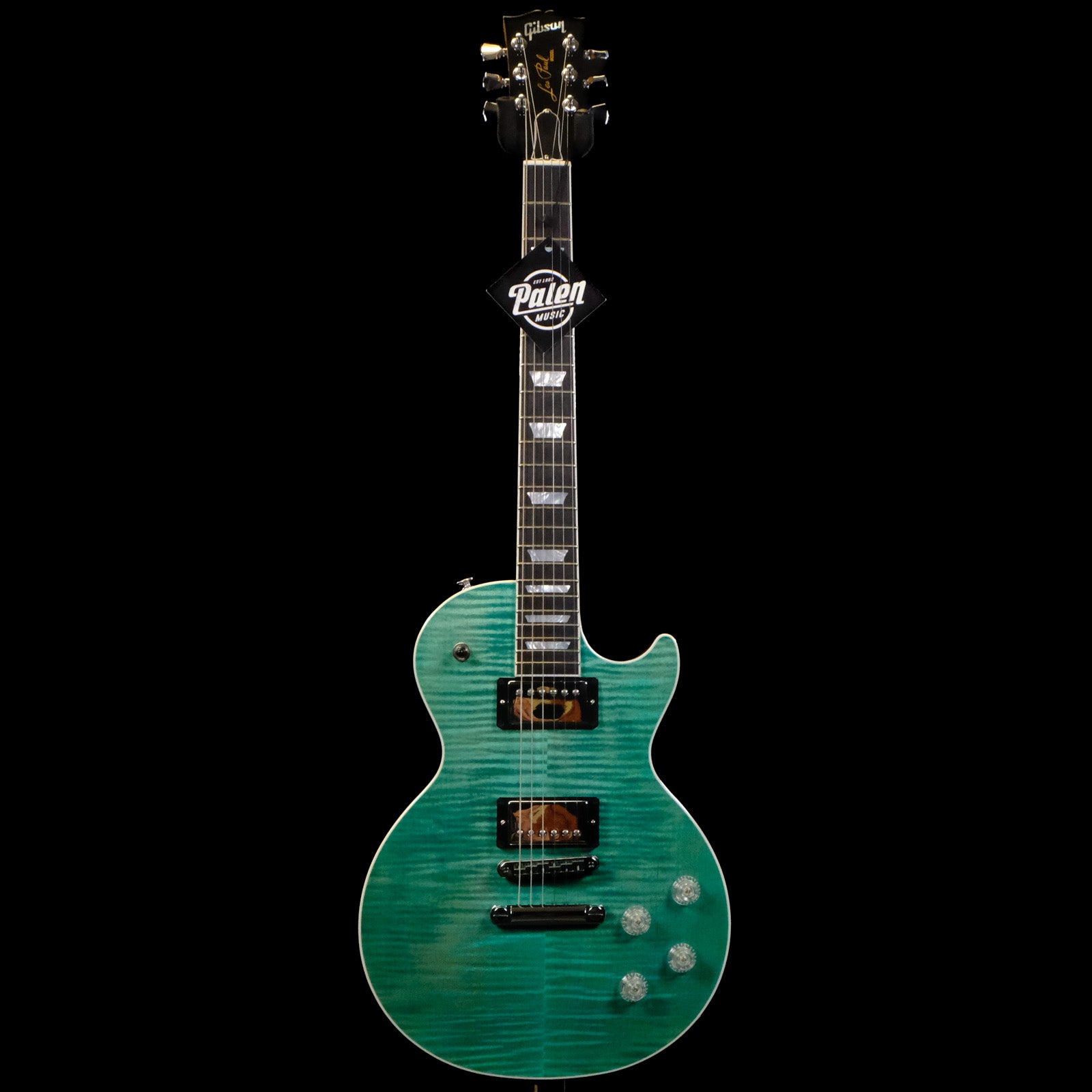 Gibson Les Paul Modern Figured Electric Guitar - Seafoam Green