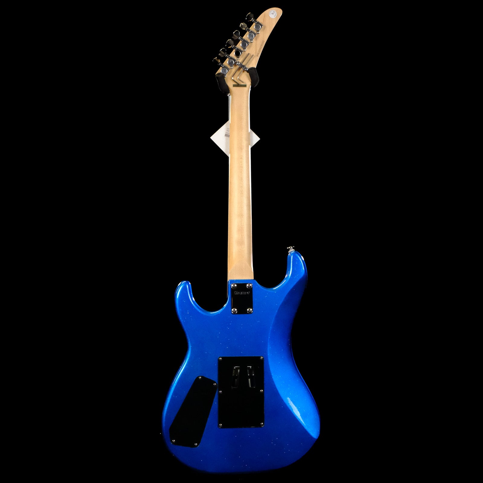 Used Kramer Baretta Custom Graphics "White Lotus" - White Lotus Candy Blue