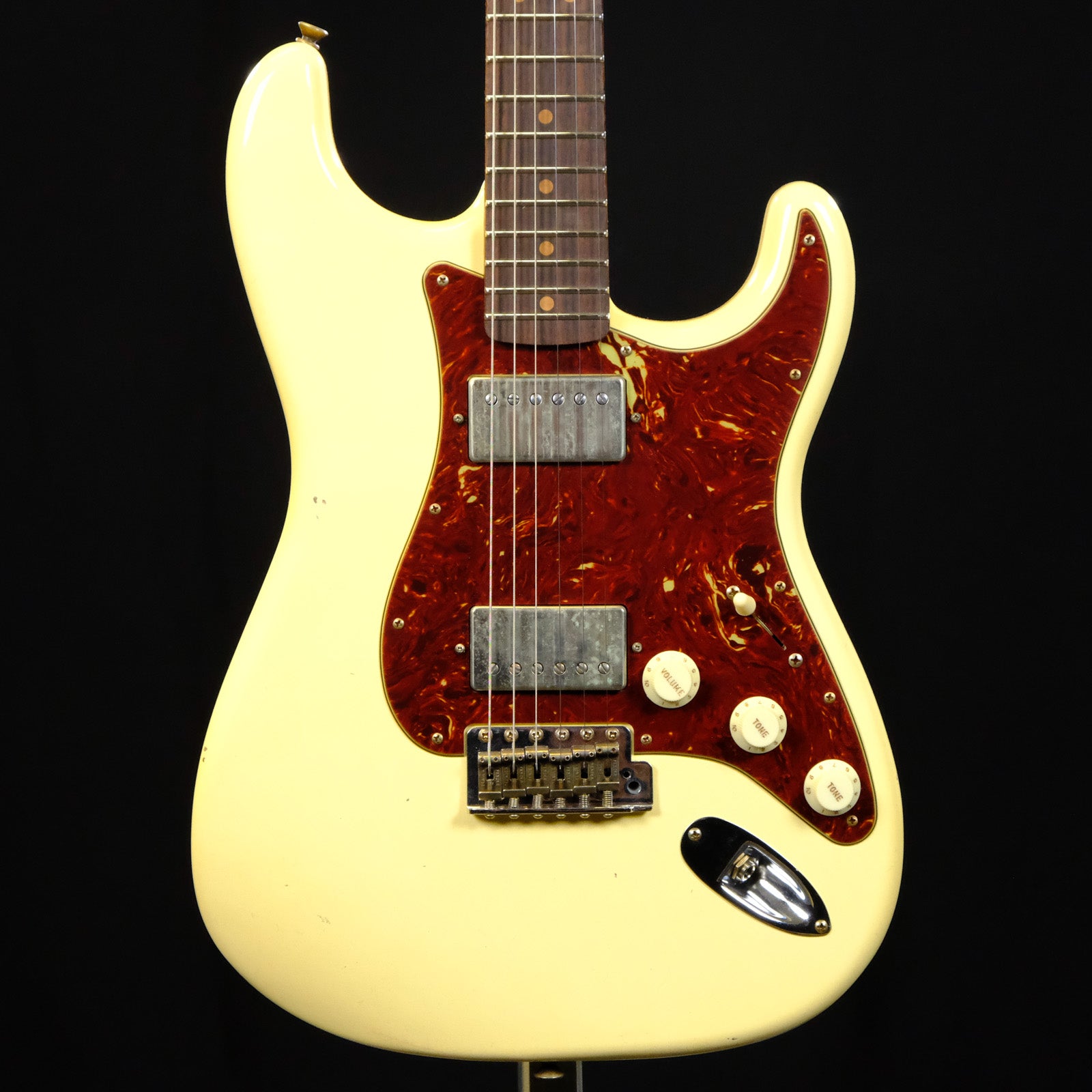 Fender Custom Shop 65 Strat Journeyman Relic - Aged Vintage White