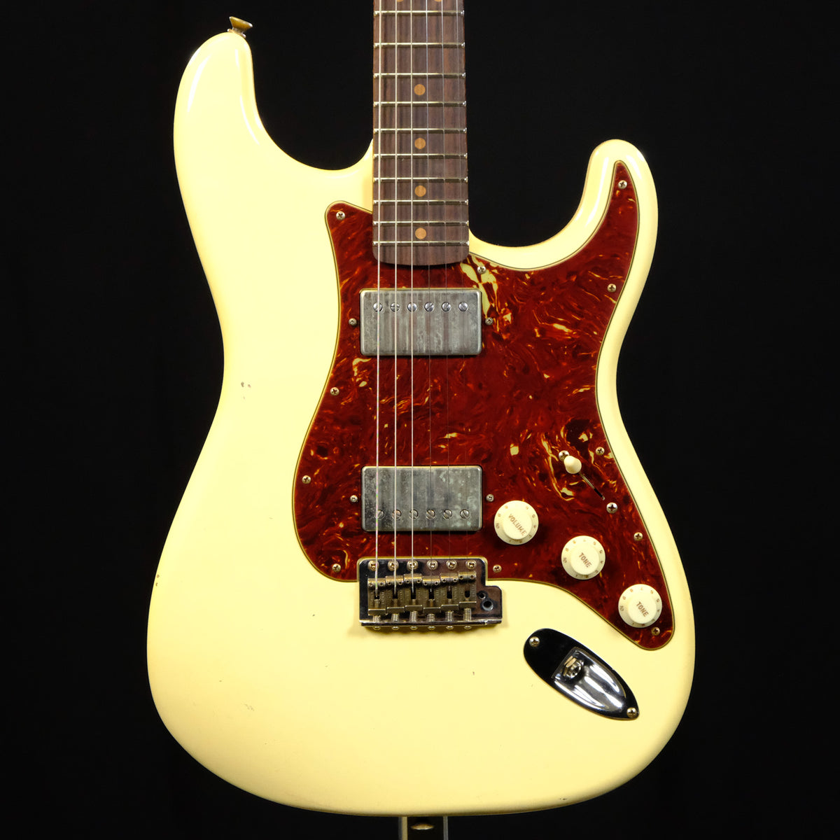 Fender Custom Shop 65 Strat Journeyman Relic - Aged Vintage White