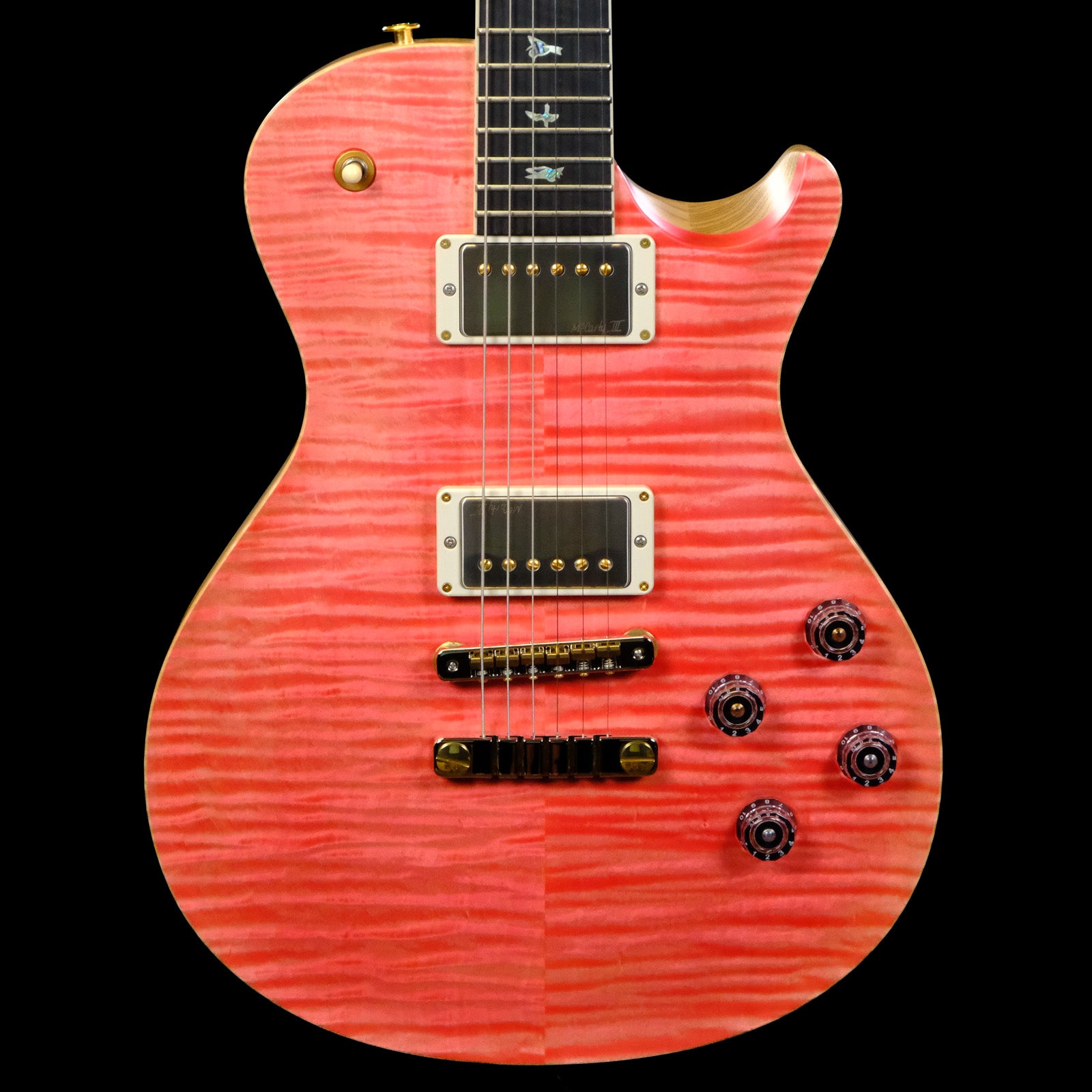 PRS Wood Library McCarty 594 Singlecut Electric Guitar - Bonnie Pink
