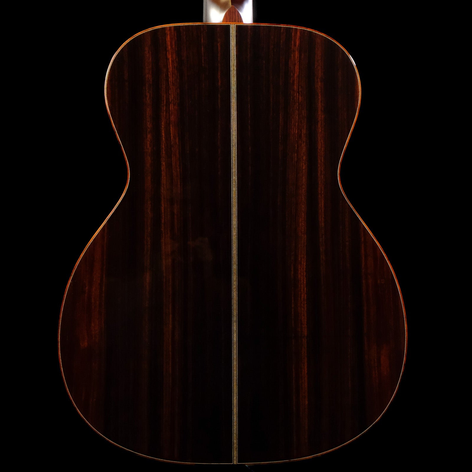 Santa Cruz Custom OM Sitka Spruce - Perimeter Sunburst