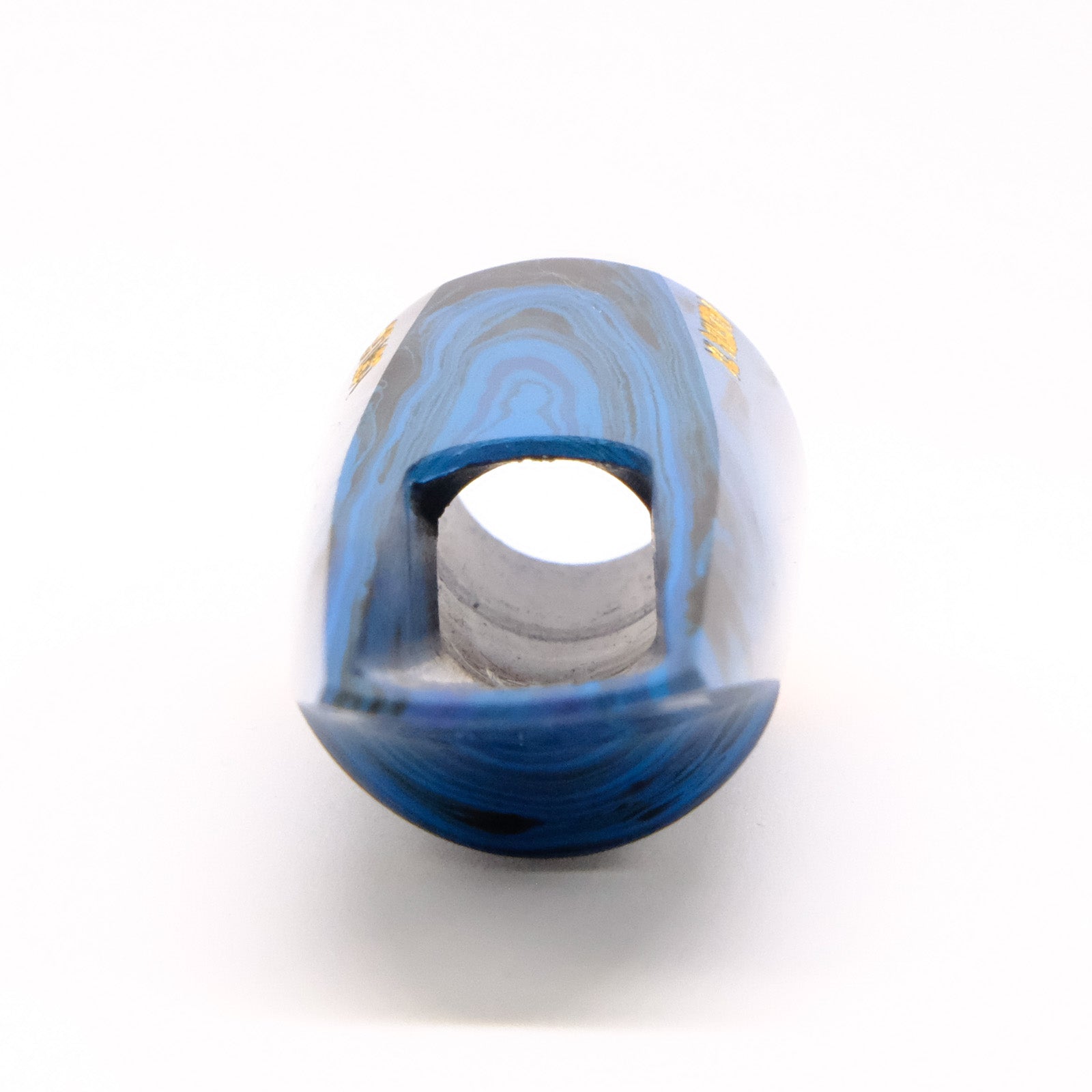 MACSAX "Lotus" Marbled Classical Alto Mouthpiece w/Copper Ring PMC