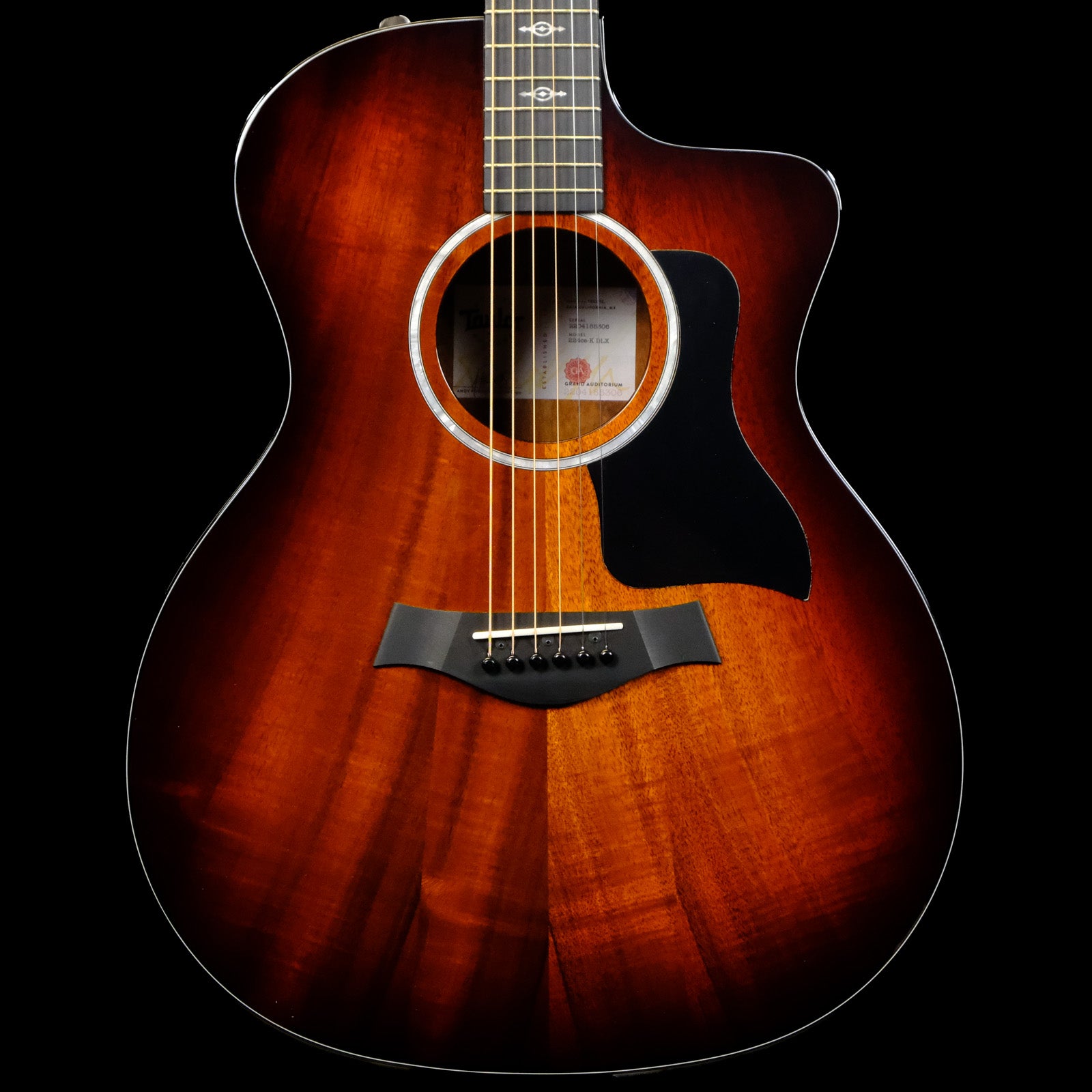 Taylor 224ce-K DLX Acoustic-electric Guitar - Shaded Edgeburst