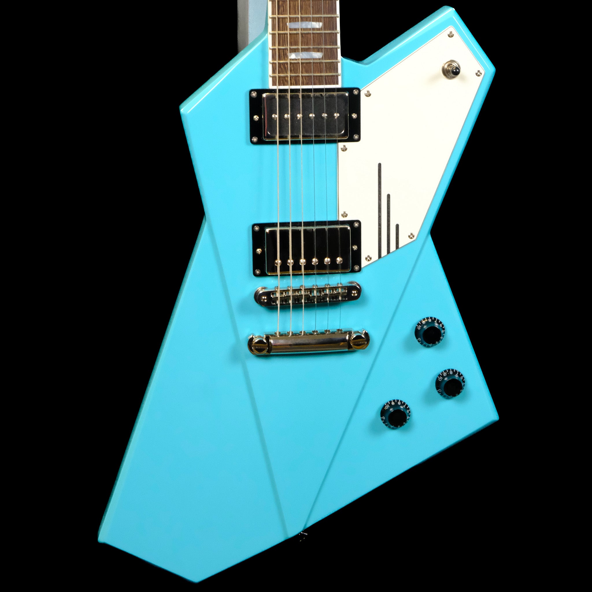 Used Kauer Guitars Gripen with Kauerbuckers - Faded Seafoam