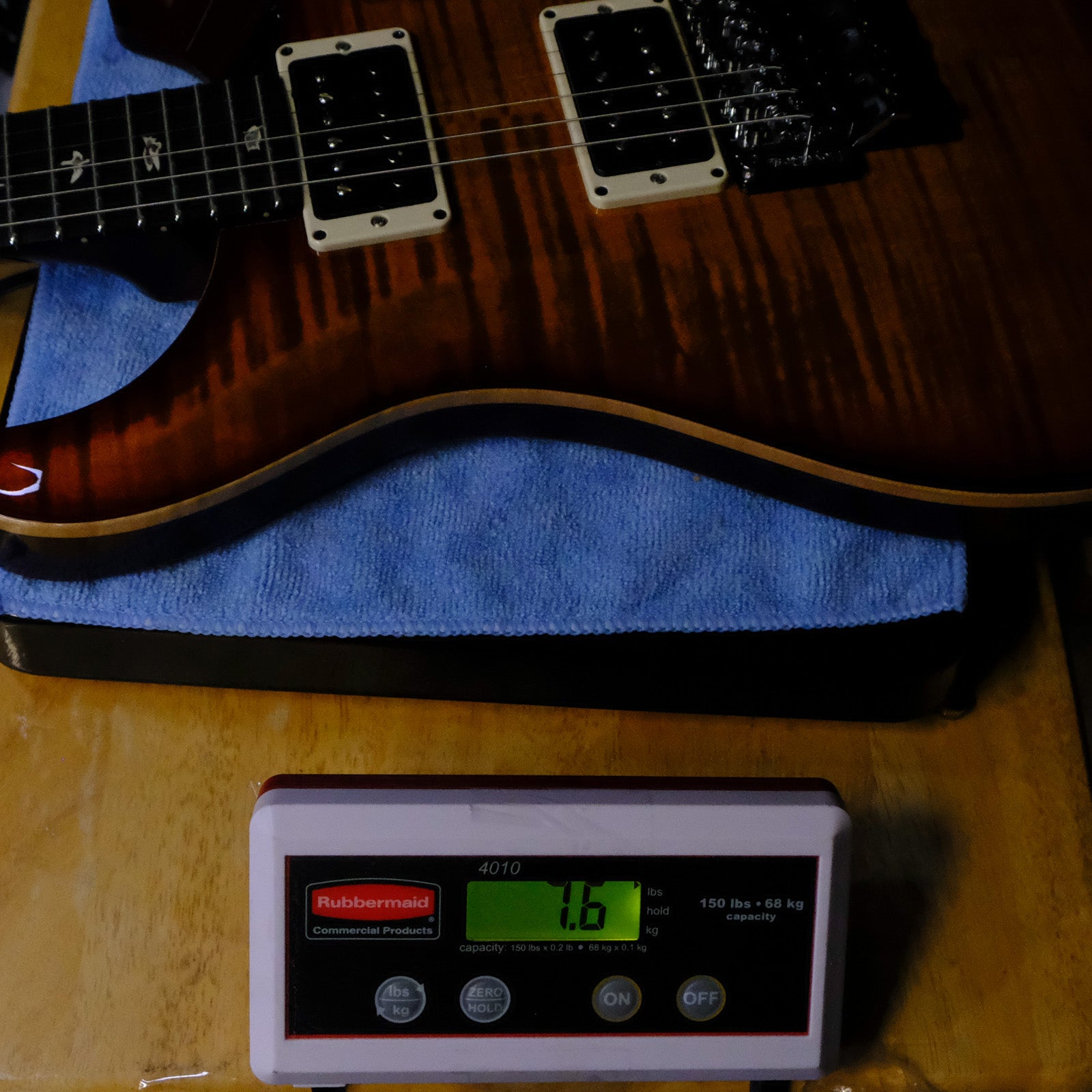 PRS "Floyd" Custom 24 Electric Guitar - Dark Cherry Burst