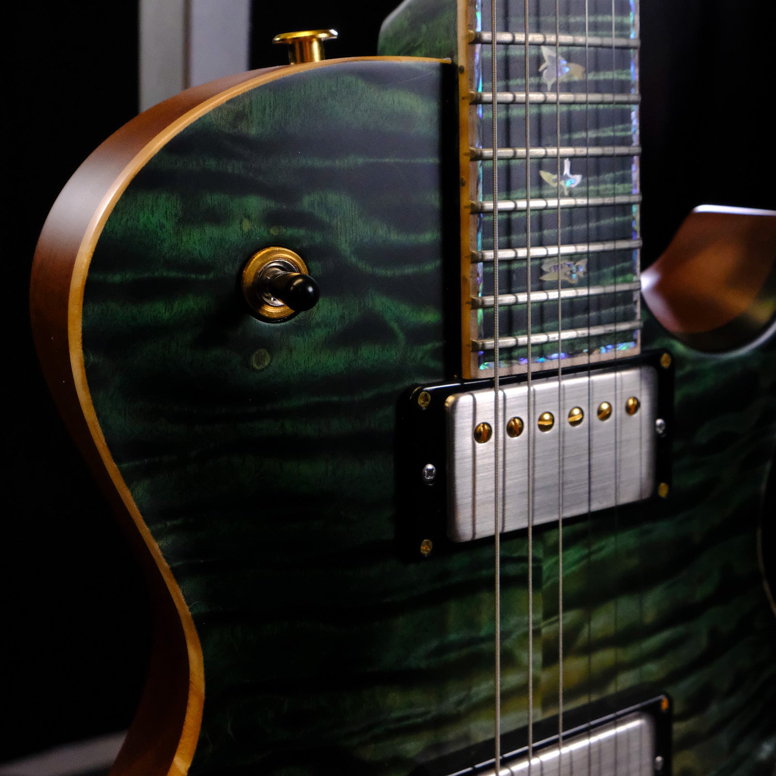 PRS Private Stock McCarty 594 Singlecut - Sage Dragon's Breath