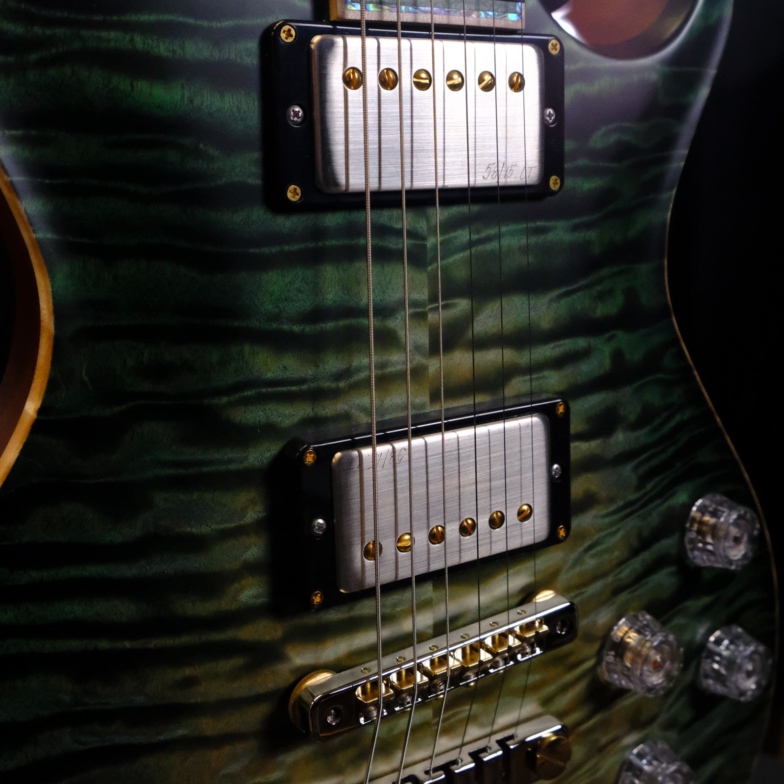 PRS Private Stock McCarty 594 Singlecut - Sage Dragon's Breath
