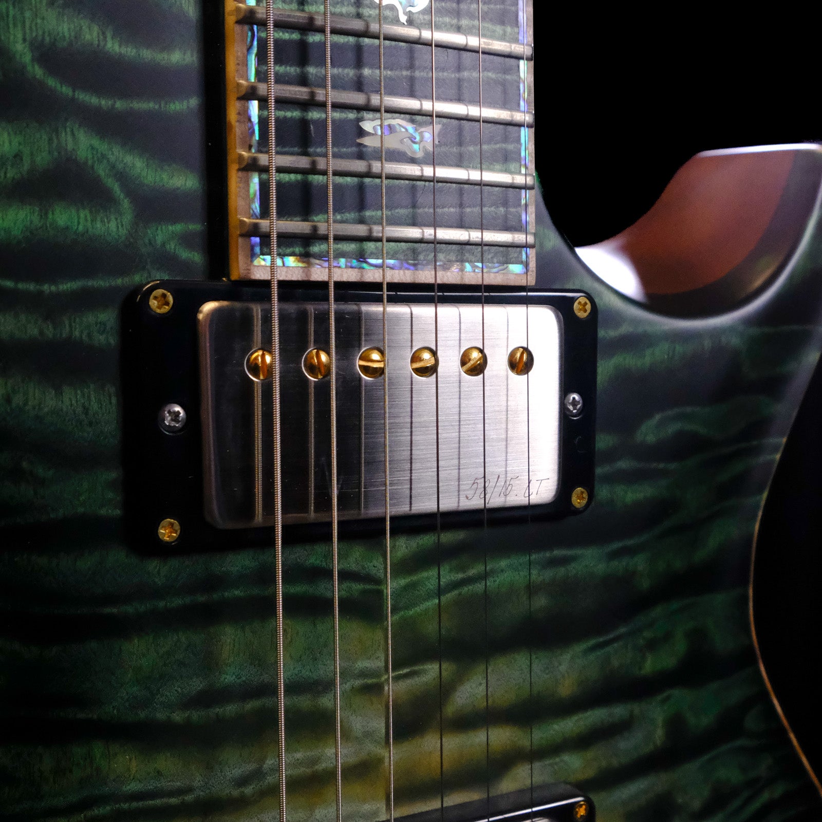 PRS Private Stock McCarty 594 Singlecut - Sage Dragon's Breath