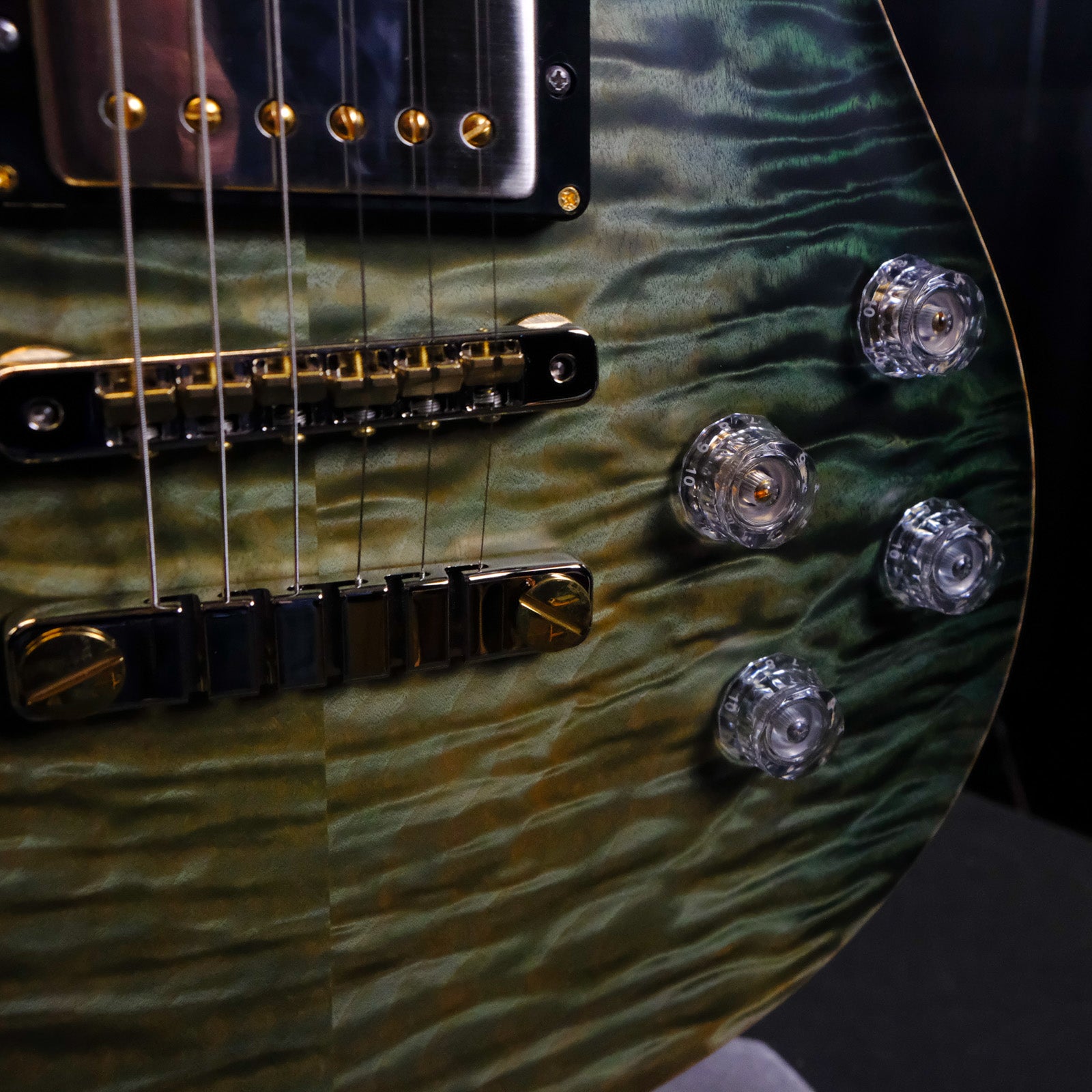 PRS Private Stock McCarty 594 Singlecut - Sage Dragon's Breath