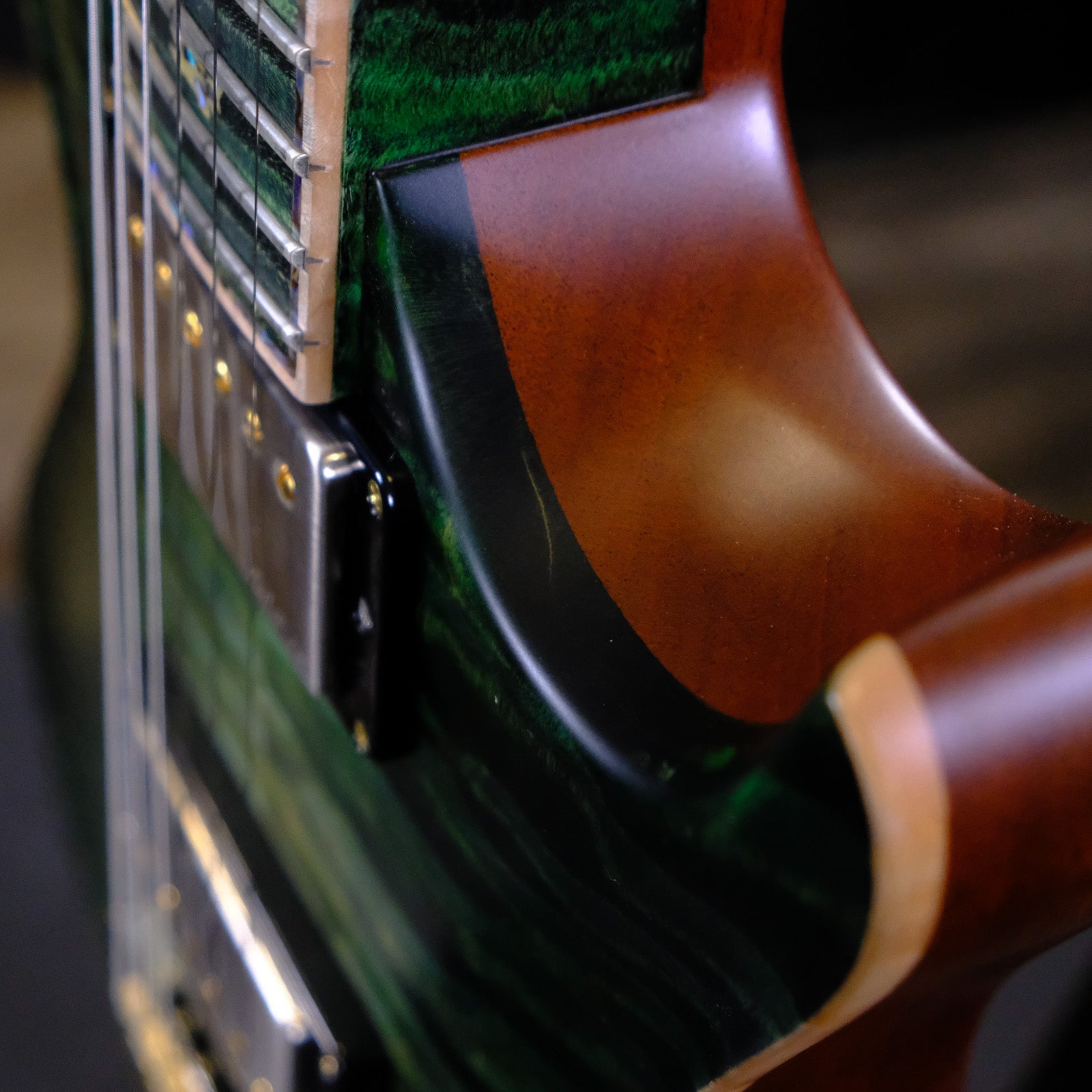PRS Private Stock McCarty 594 Singlecut - Sage Dragon's Breath