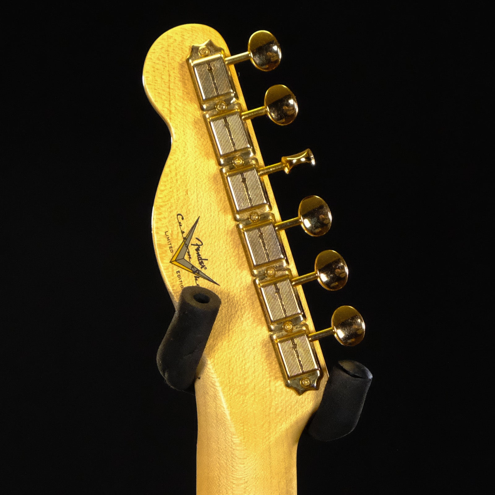 Fender 2025 Collection Limited Edition Custom Shop Hotshot Tele Gold Hardware Relic Electric Guitar - Aged Cimmaron Red