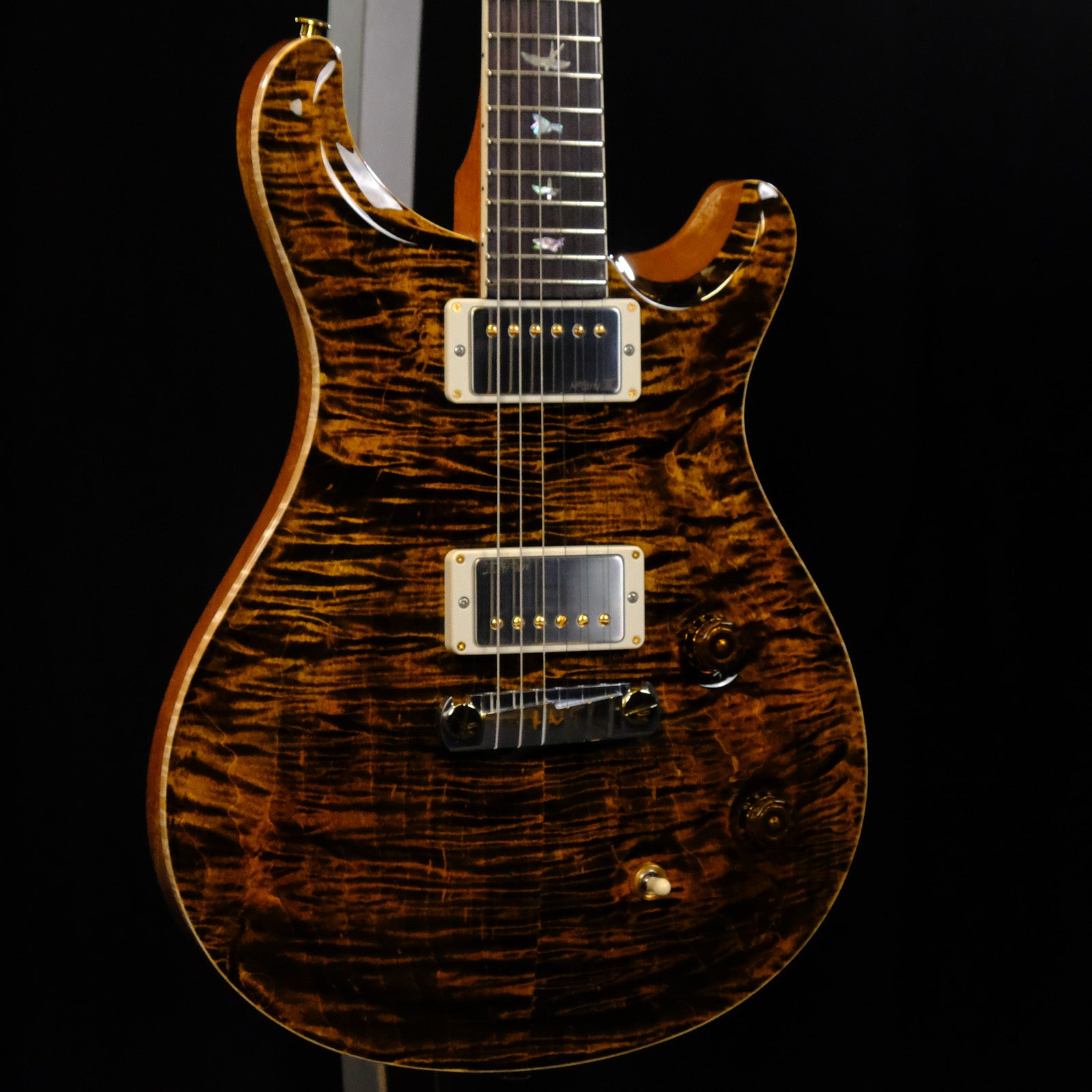 PRS McCarty Electric Guitar - Yellow Tiger, 10-Top