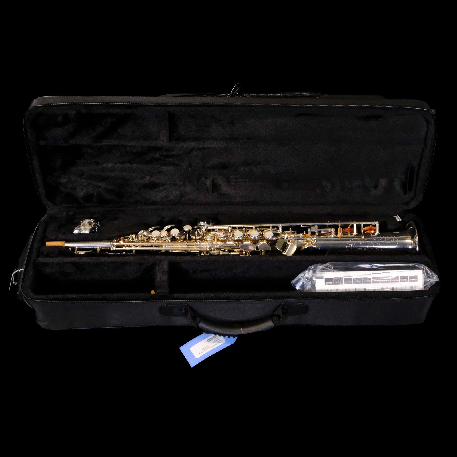 Yamaha YSS-475SII Intermediate Bb Soprano Saxophone - Silver Plated Finish