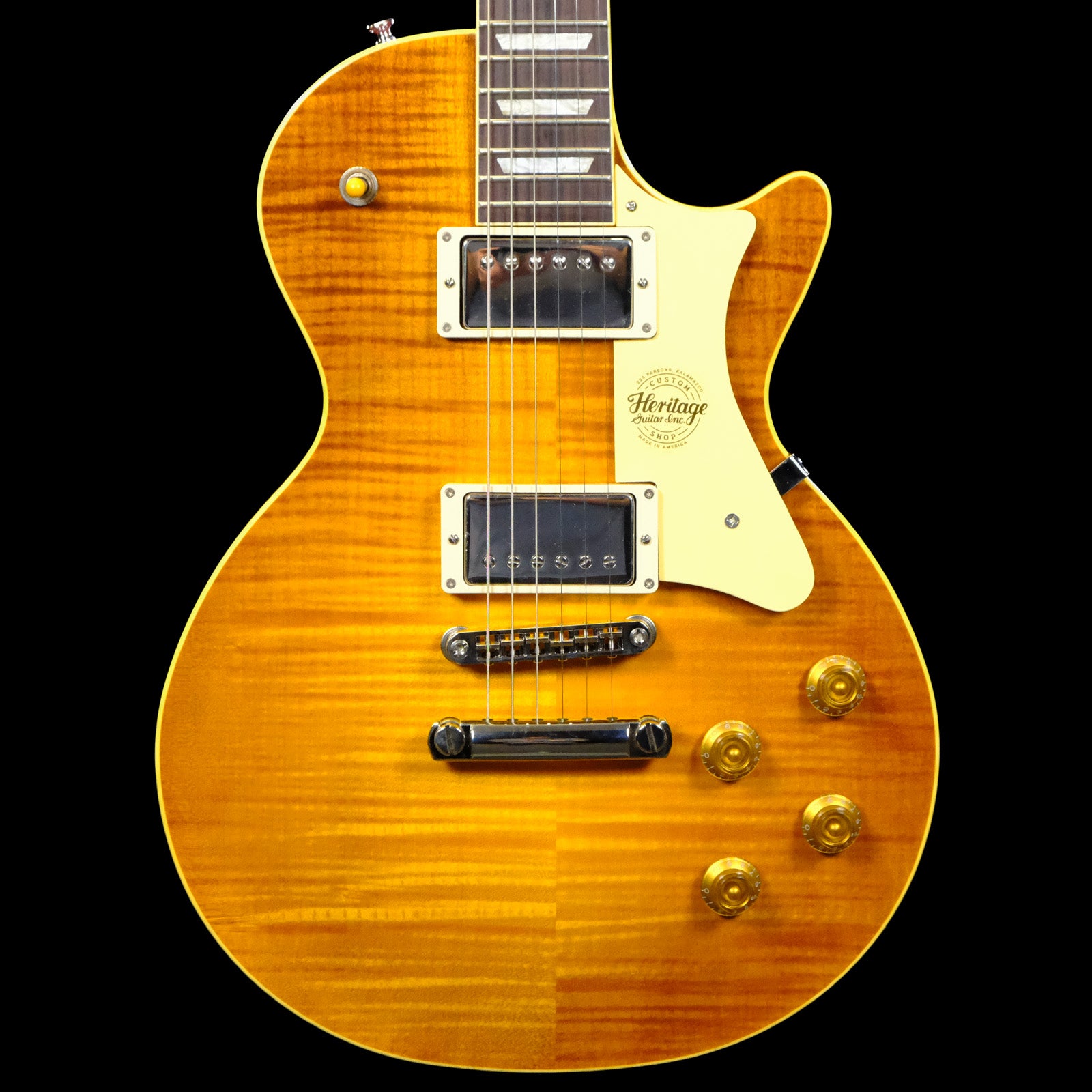 Heritage Custom Core Collection H-150 Electric Guitar - Dirty Lemon Burst