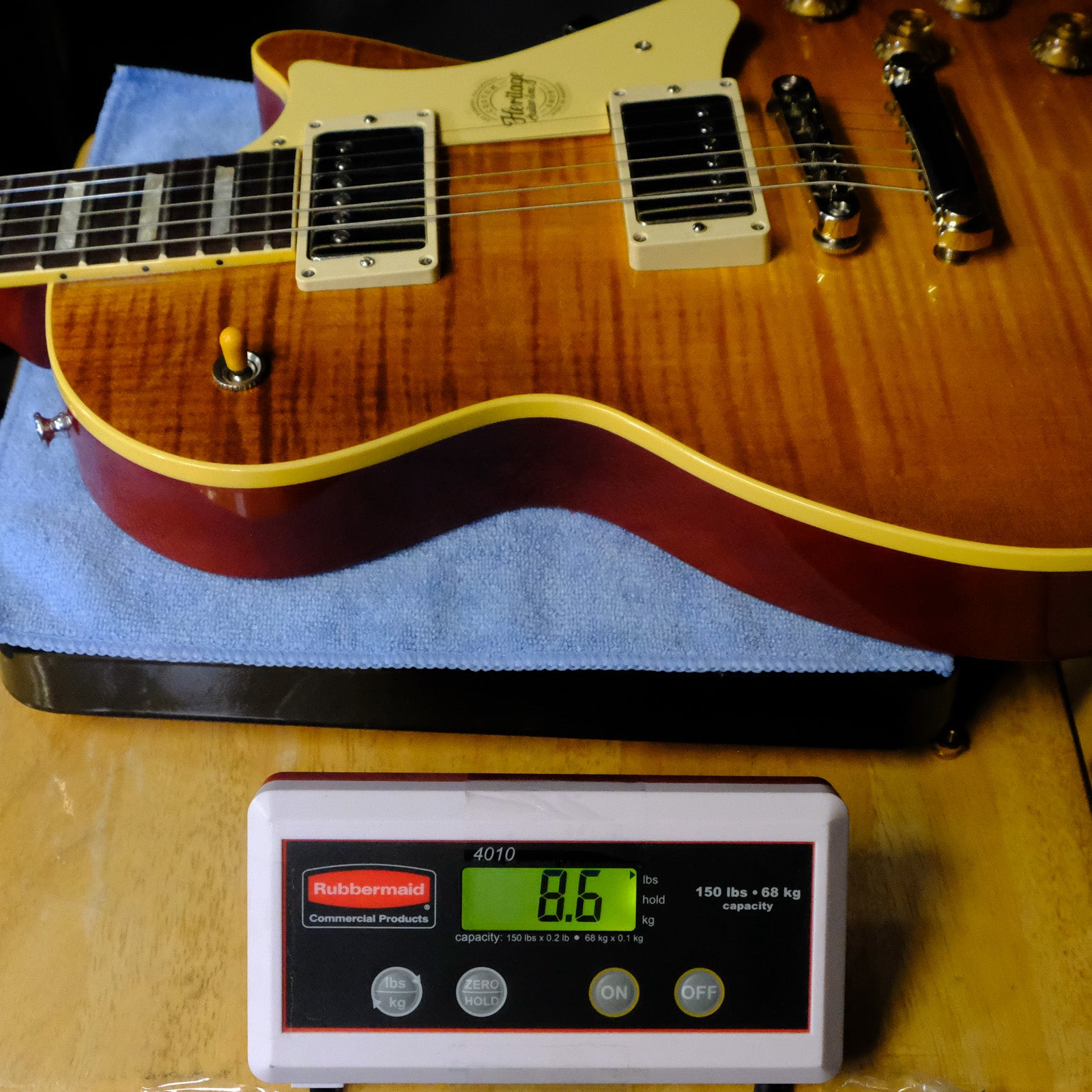 Heritage Custom Core Collection H-150 Electric Guitar - Dirty Lemon Burst