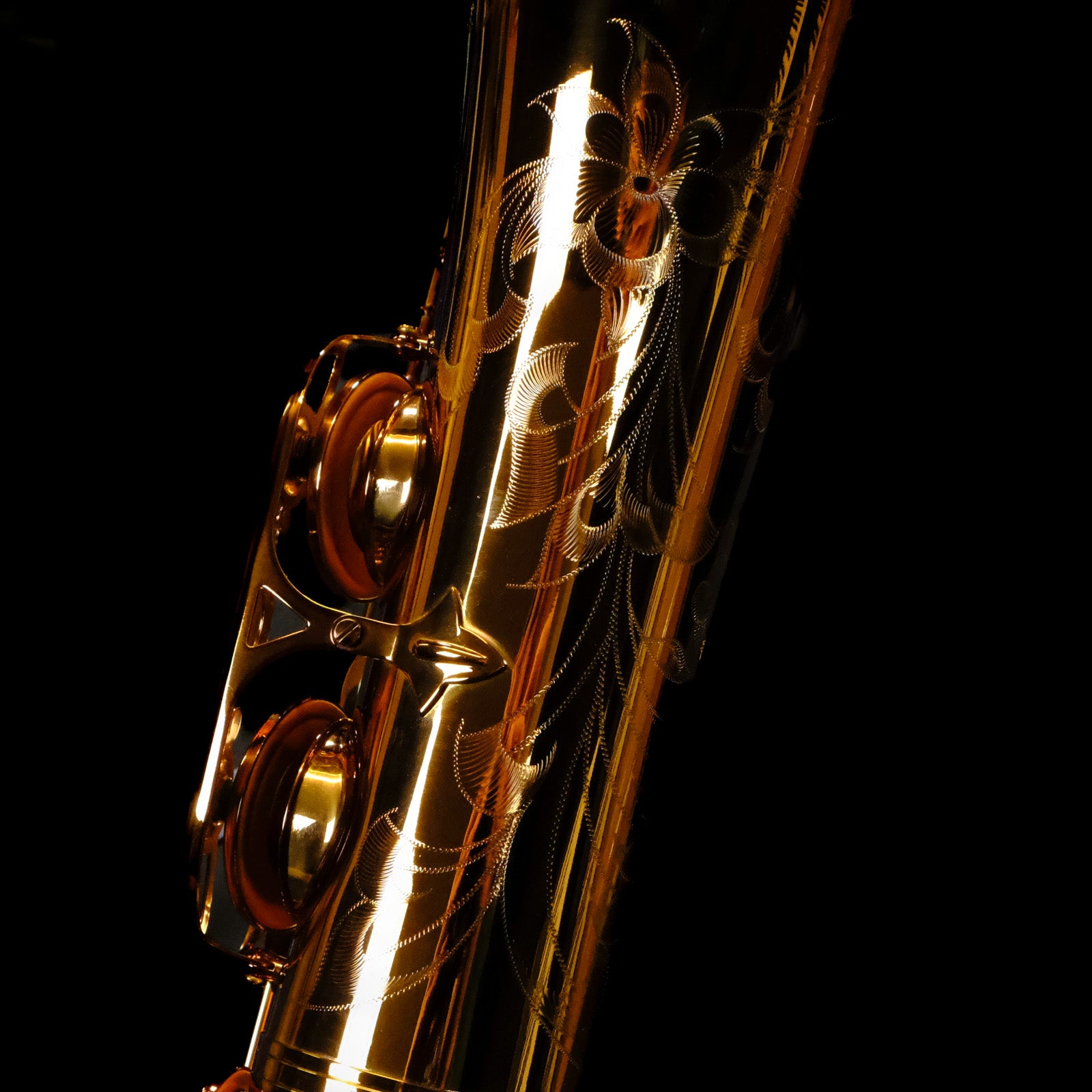 P. Mauriat PMXT-66RCL Professional Series Tenor Saxophone (Cognac Lacquer)