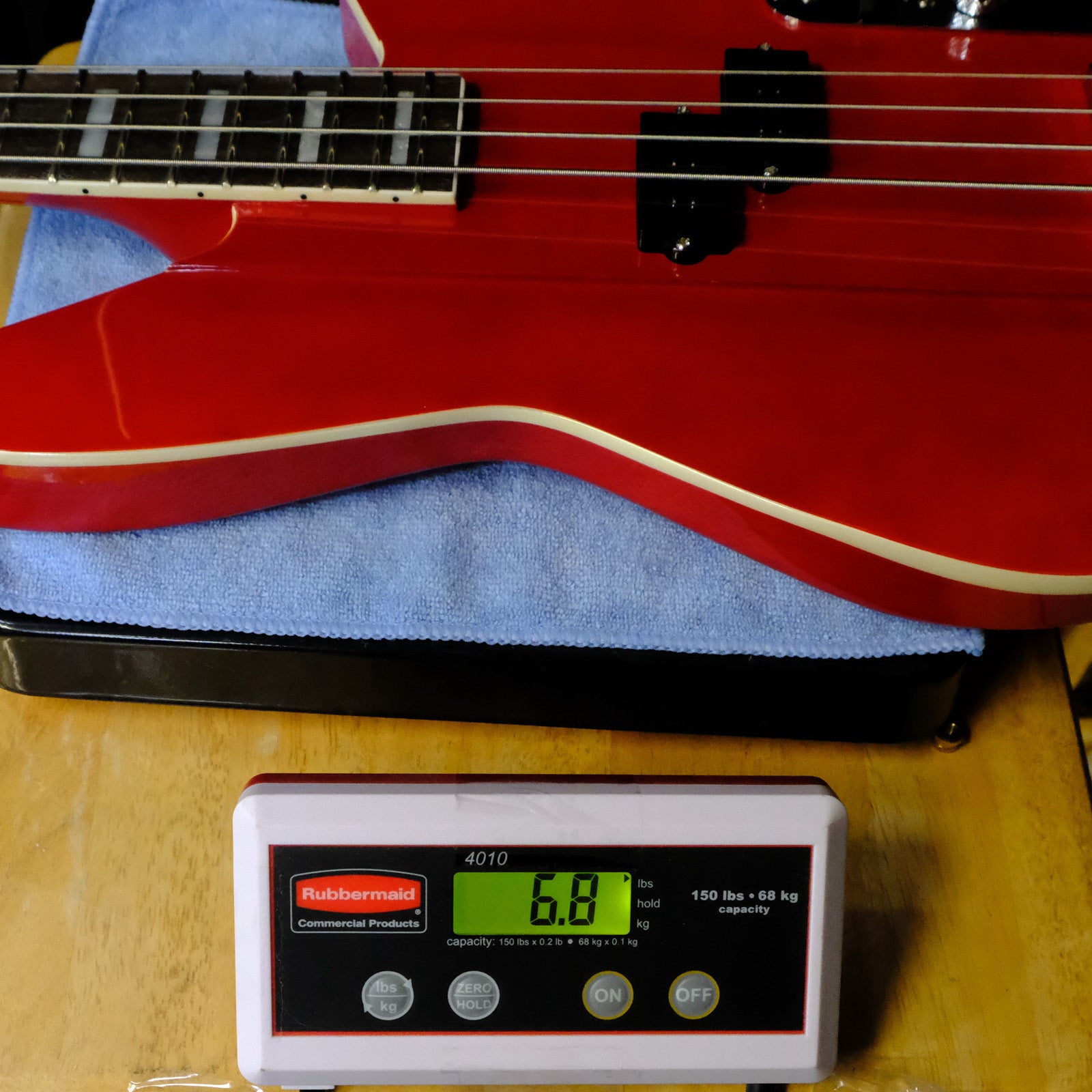 Reverend Sentinel Short-Scale Bass Guitar - Trans Cherry