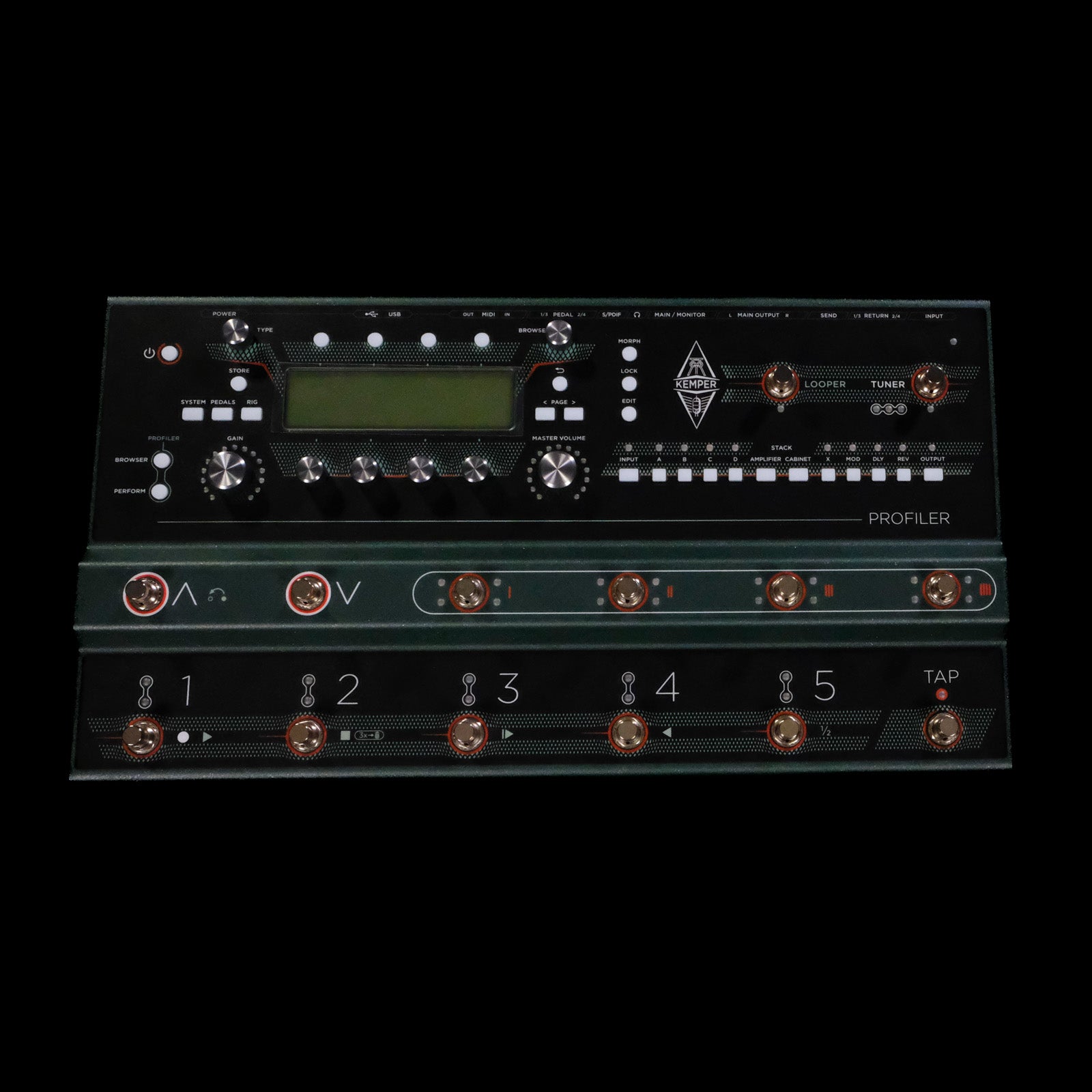 kemper profiler expression pedal Used Kemper Profiler Stage Floorboard Amp Profiler