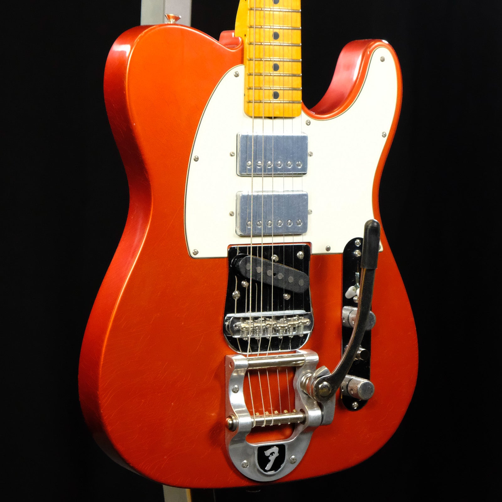 Fender Stories Collection Mike Campbell Red Dog Telecaster Electric Guitar - Red Dog Red