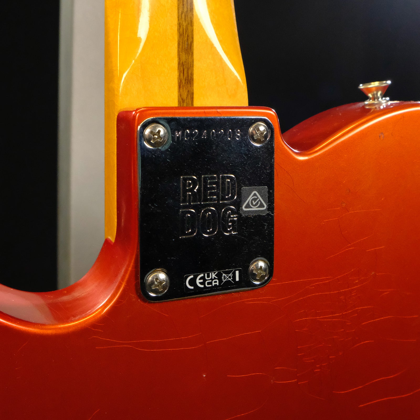 Fender Stories Collection Mike Campbell Red Dog Telecaster Electric Guitar - Red Dog Red