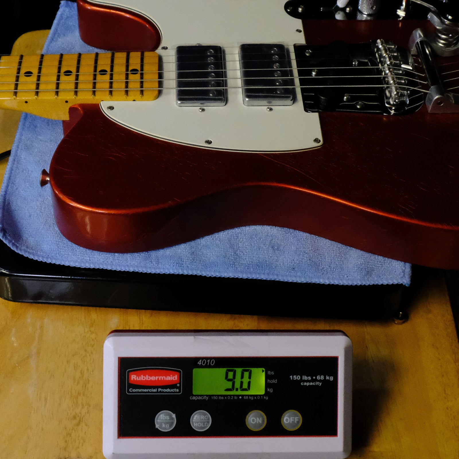 Fender Stories Collection Mike Campbell Red Dog Telecaster Electric Guitar - Red Dog Red