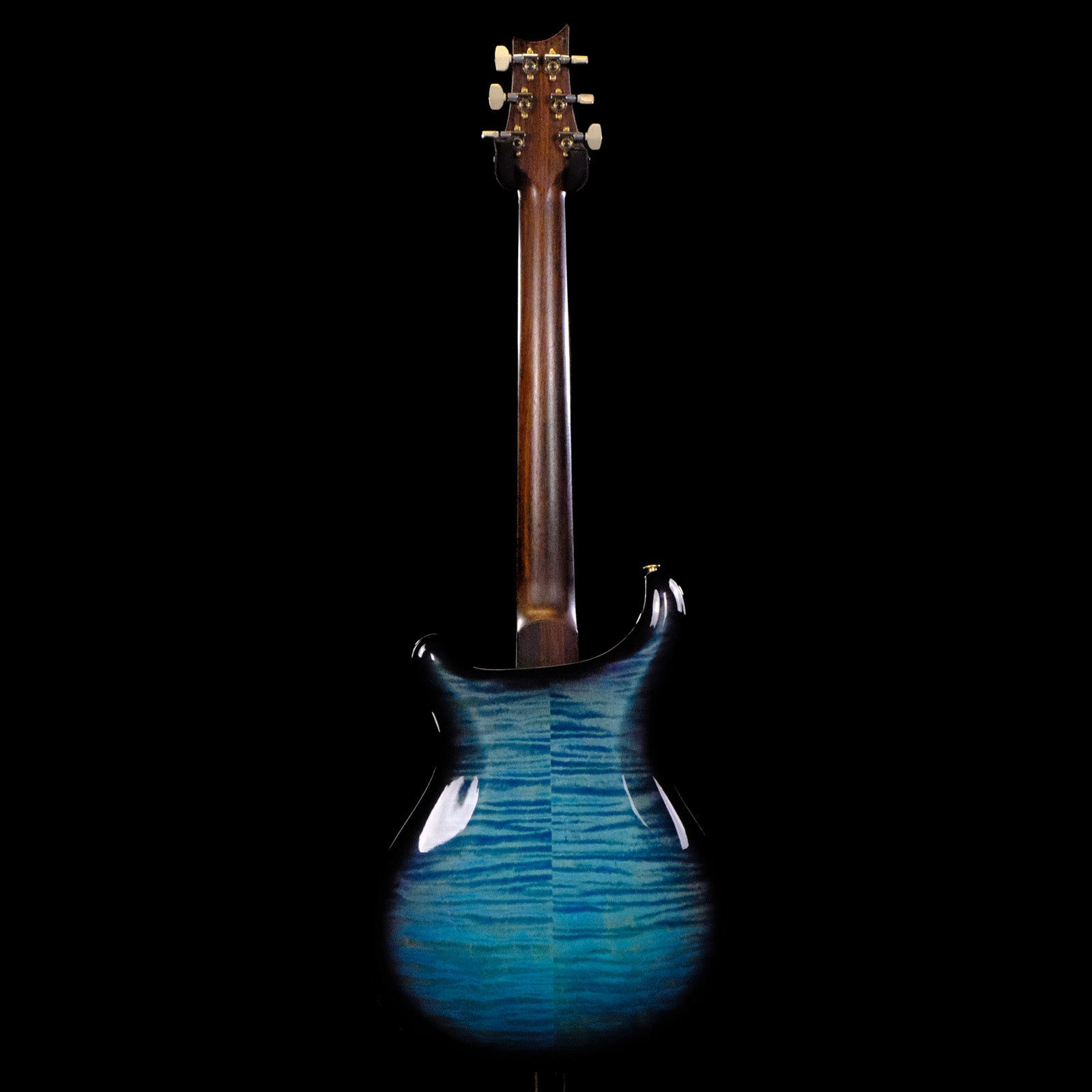 PRS Wood Library Hollowbody II Piezo Electric Guitar - Aquableux Purple Burst