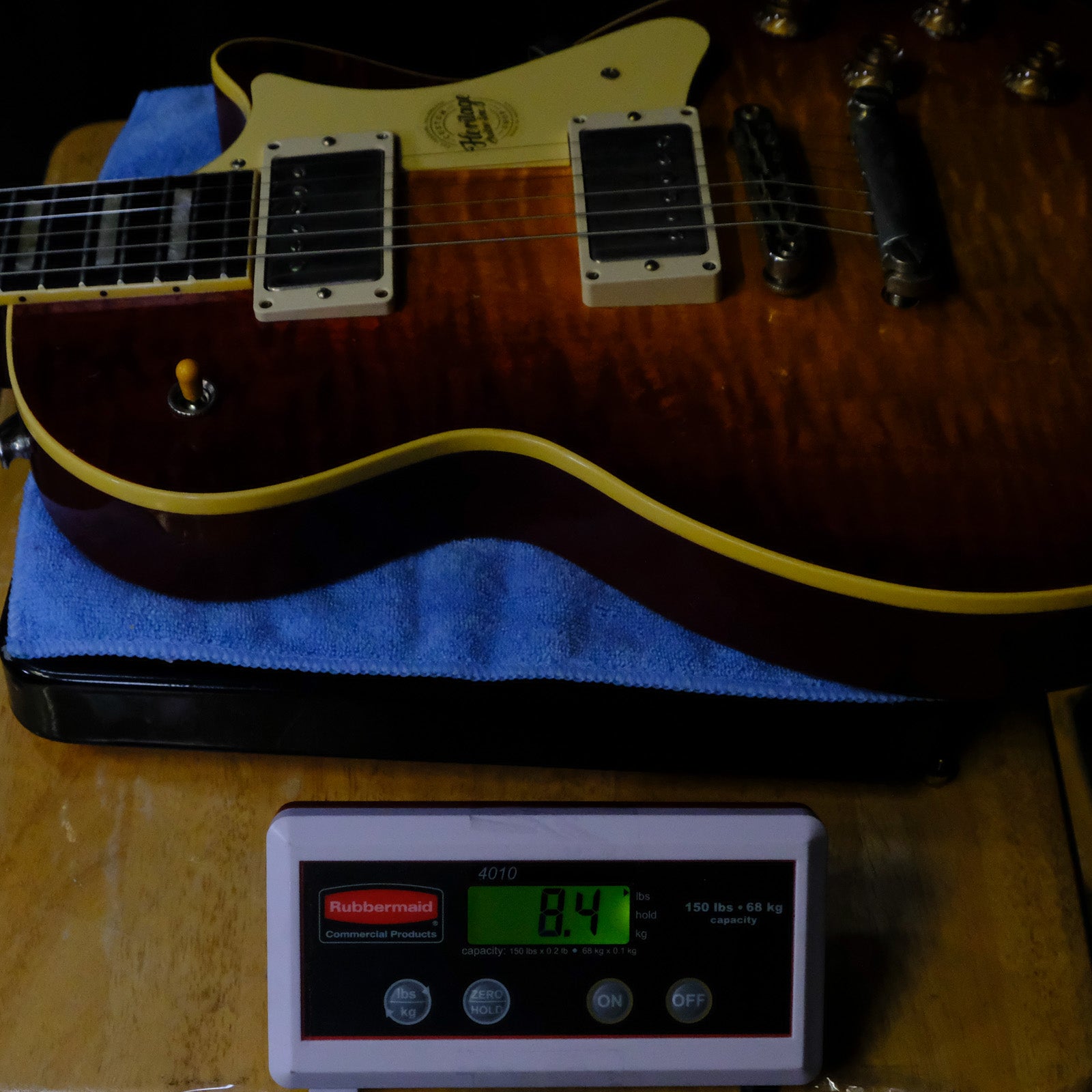 Heritage Artisan Aged Custom Core H-150 Electric Guitar - Dark Cherry Sunburst