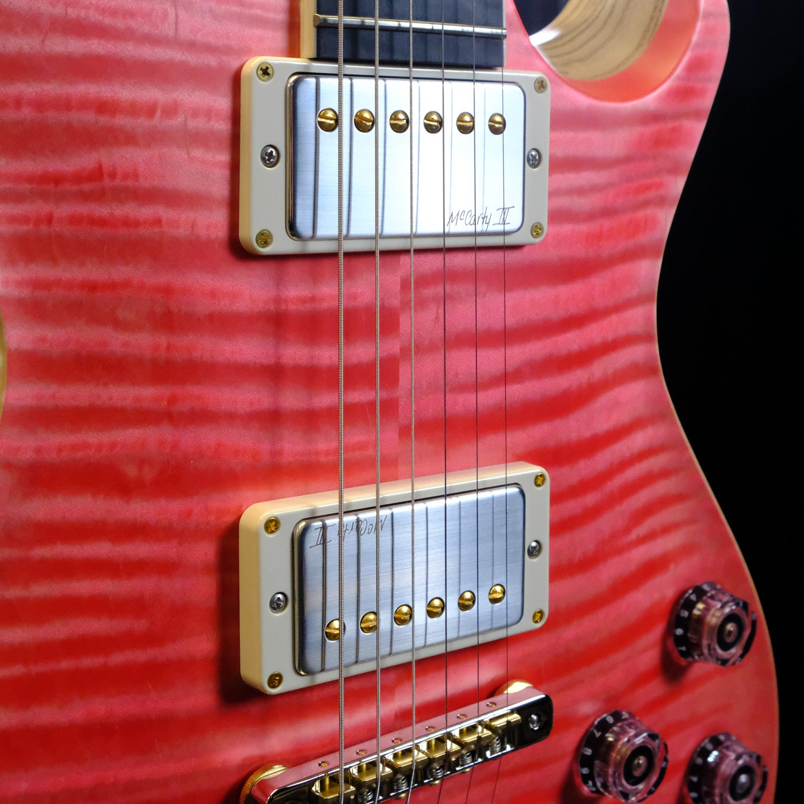 PRS Wood Library McCarty 594 Singlecut Electric Guitar - Bonnie Pink