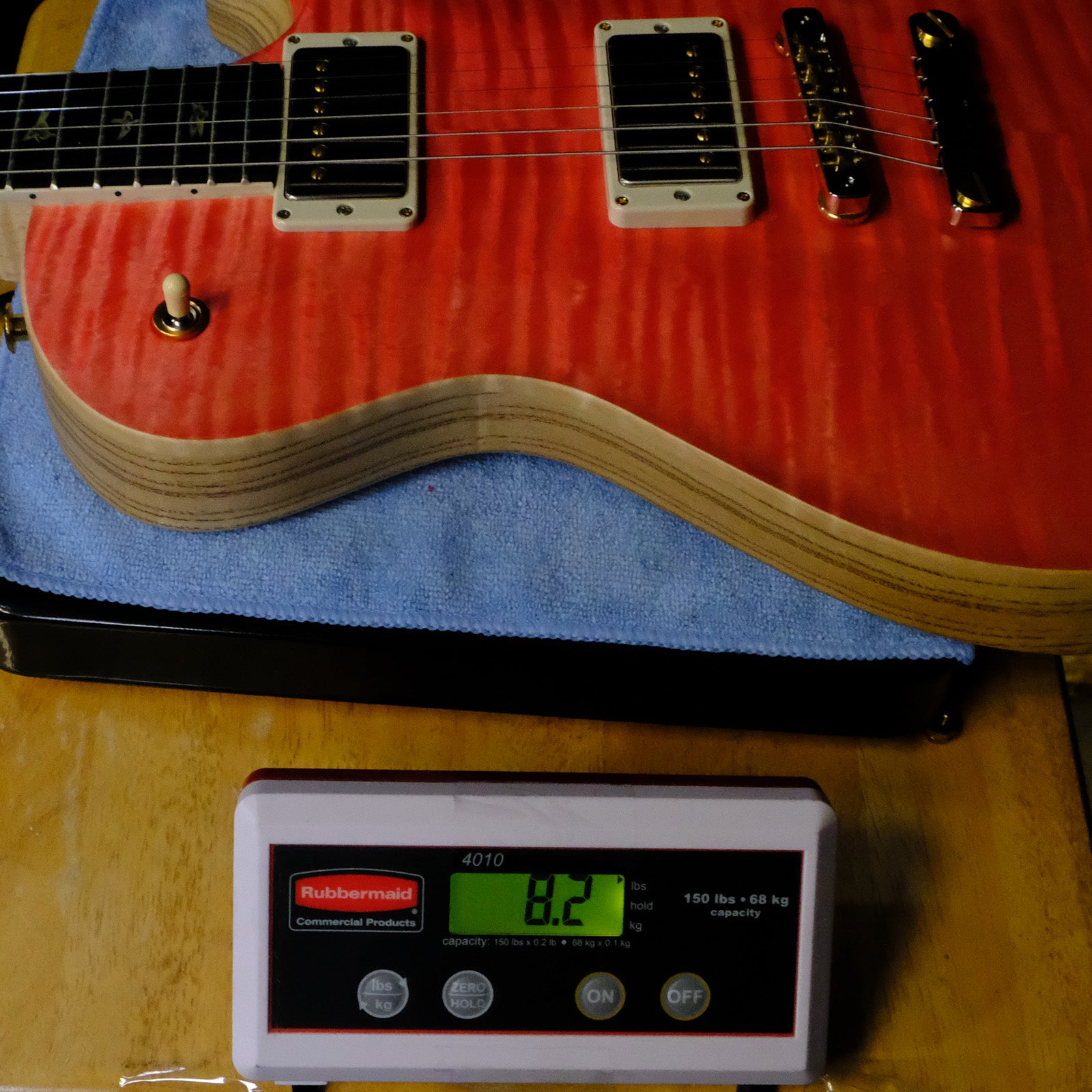 PRS Wood Library McCarty 594 Singlecut Electric Guitar - Bonnie Pink