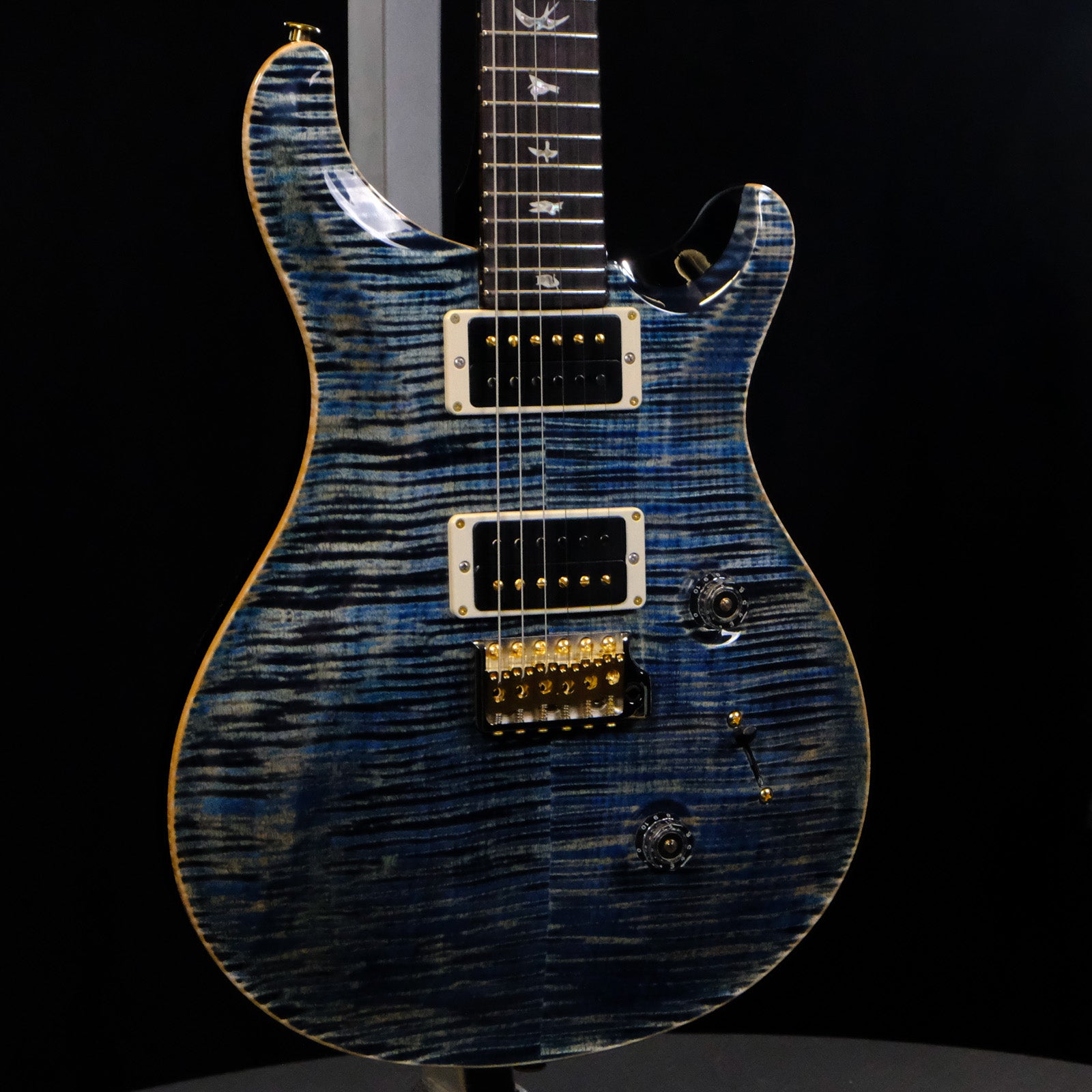 PRS Custom 24 10-Top Electric Guitar - Faded Whale Blue