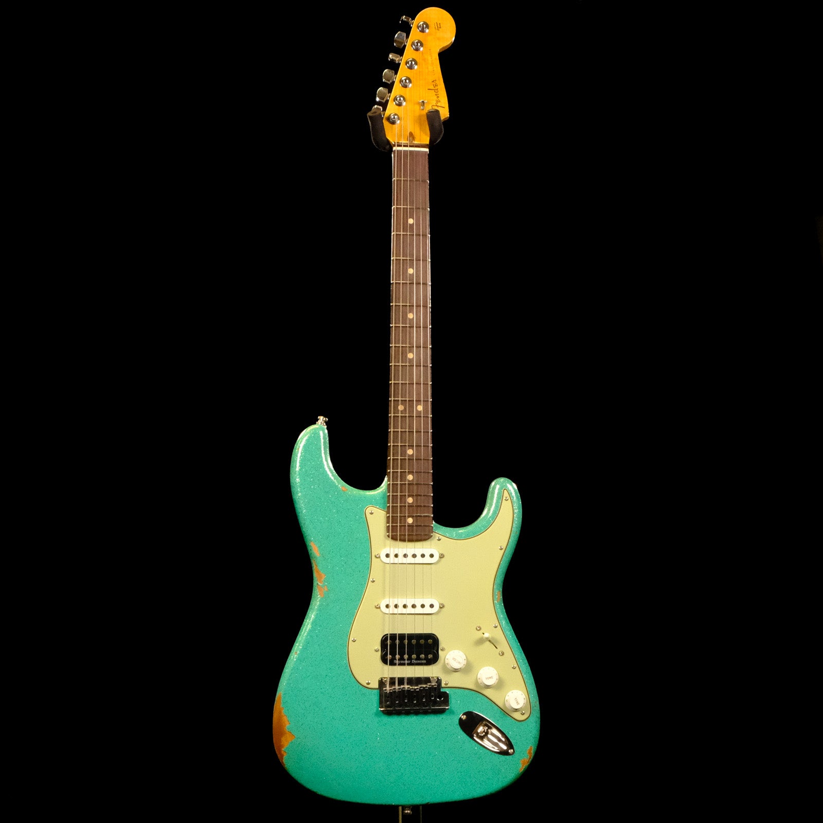 Fender Custom Shop Custom Deluxe Stratocaster - Seafoam Green Sparkle