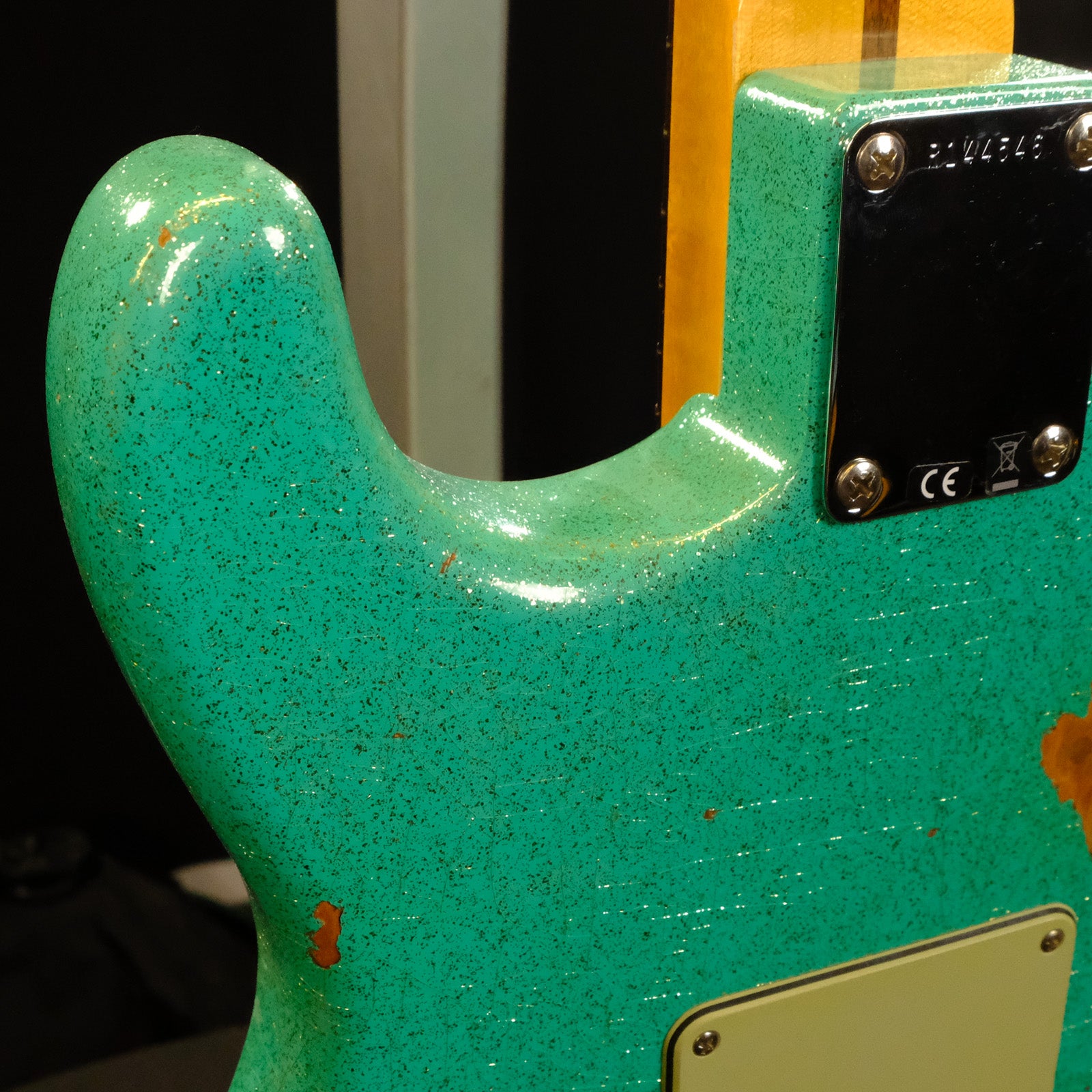 Fender Custom Shop Custom Deluxe Stratocaster - Seafoam Green Sparkle