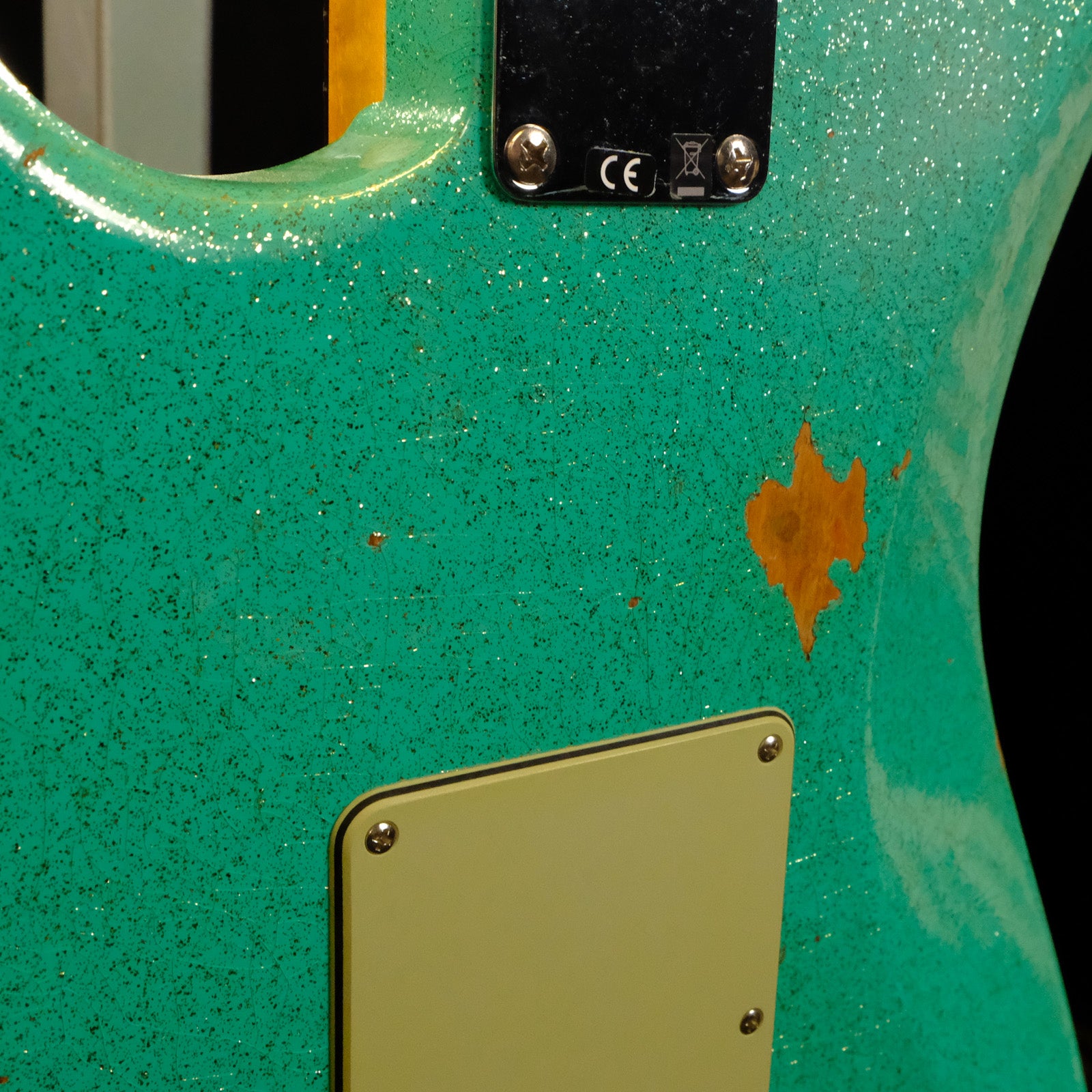 Fender Custom Shop Custom Deluxe Stratocaster - Seafoam Green Sparkle