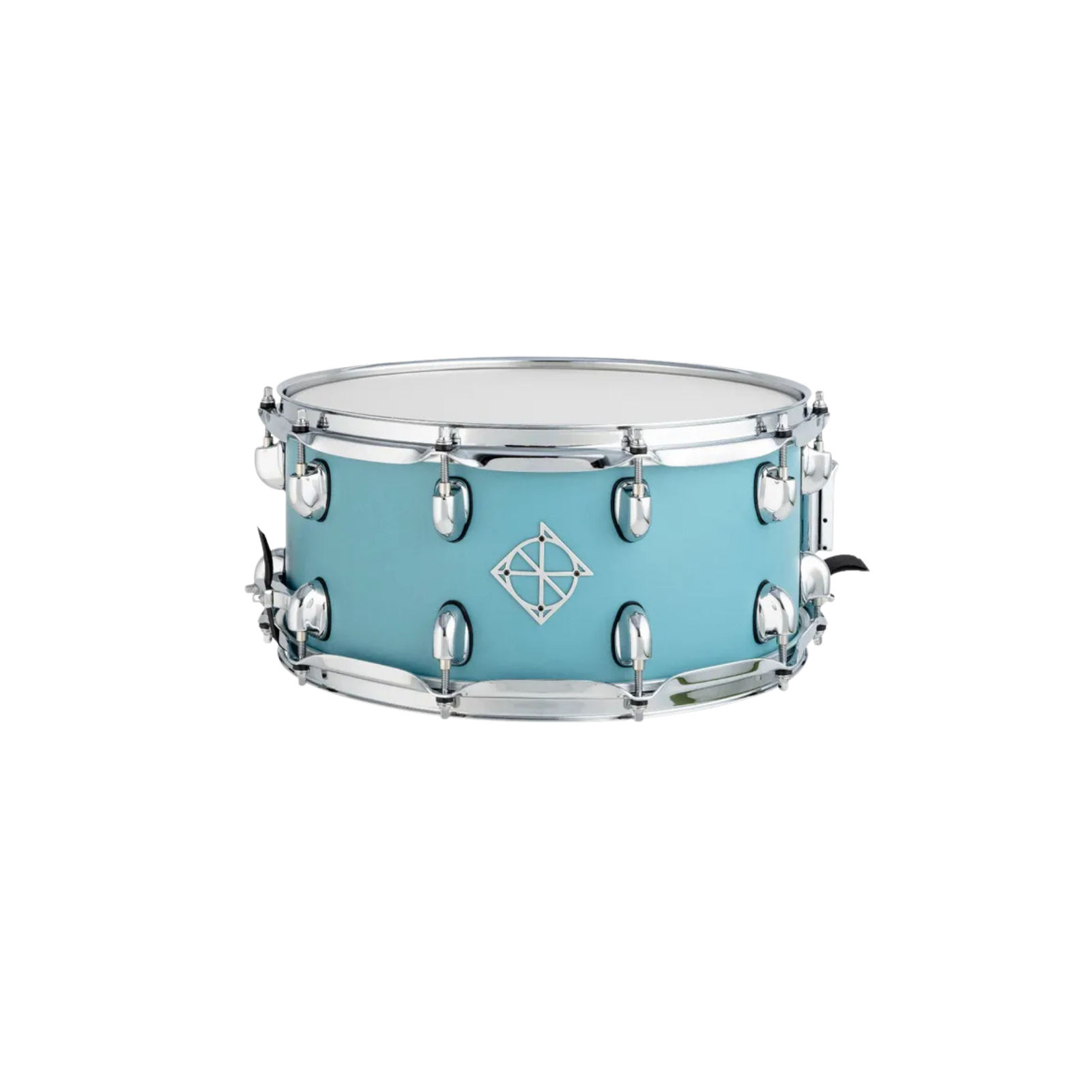 Dixon Cornerstone 6.5" x 14" Snare Drum - Quetzal Blue Satin