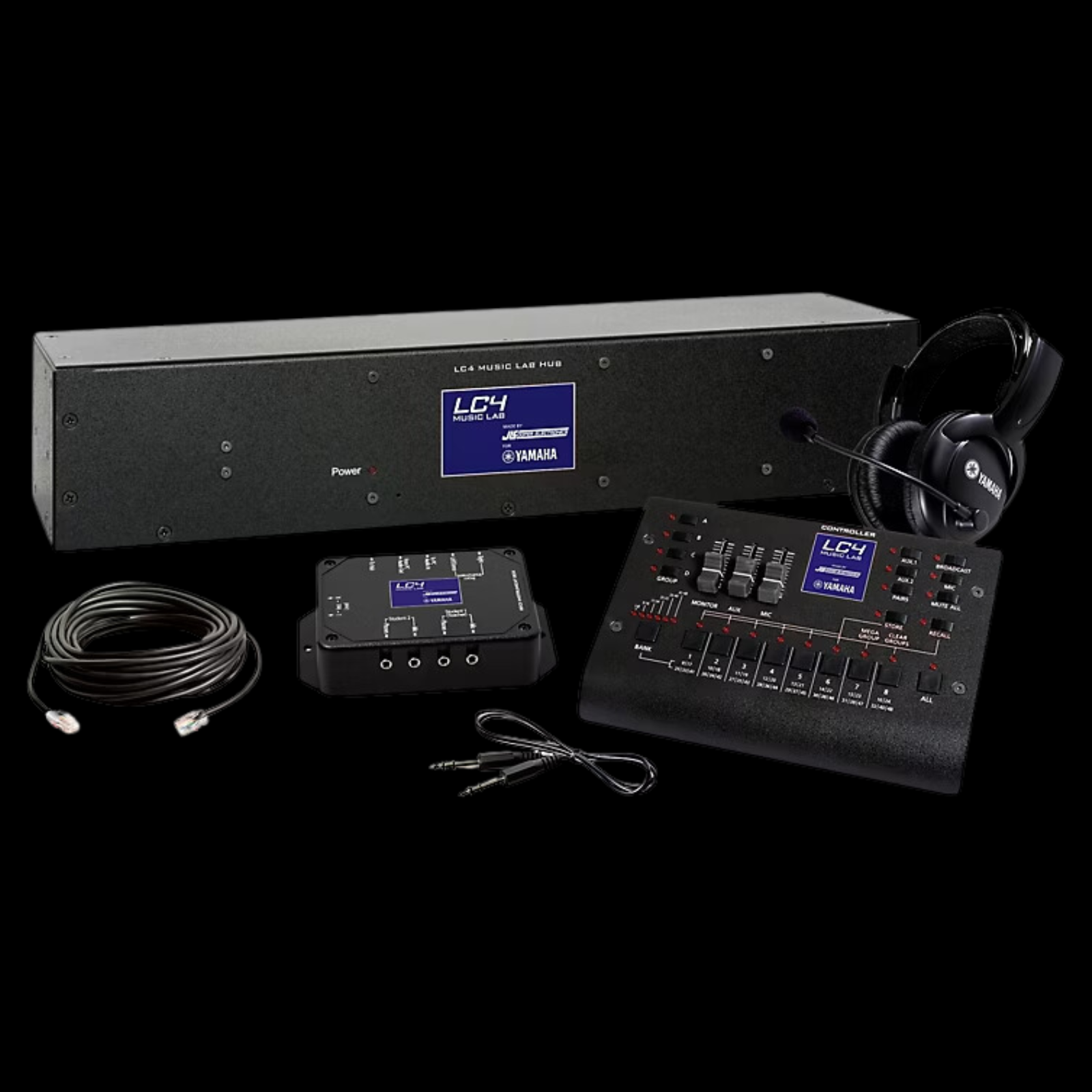 Yamaha Basic 8-Student + 1 Teacher Complete Music Lab System