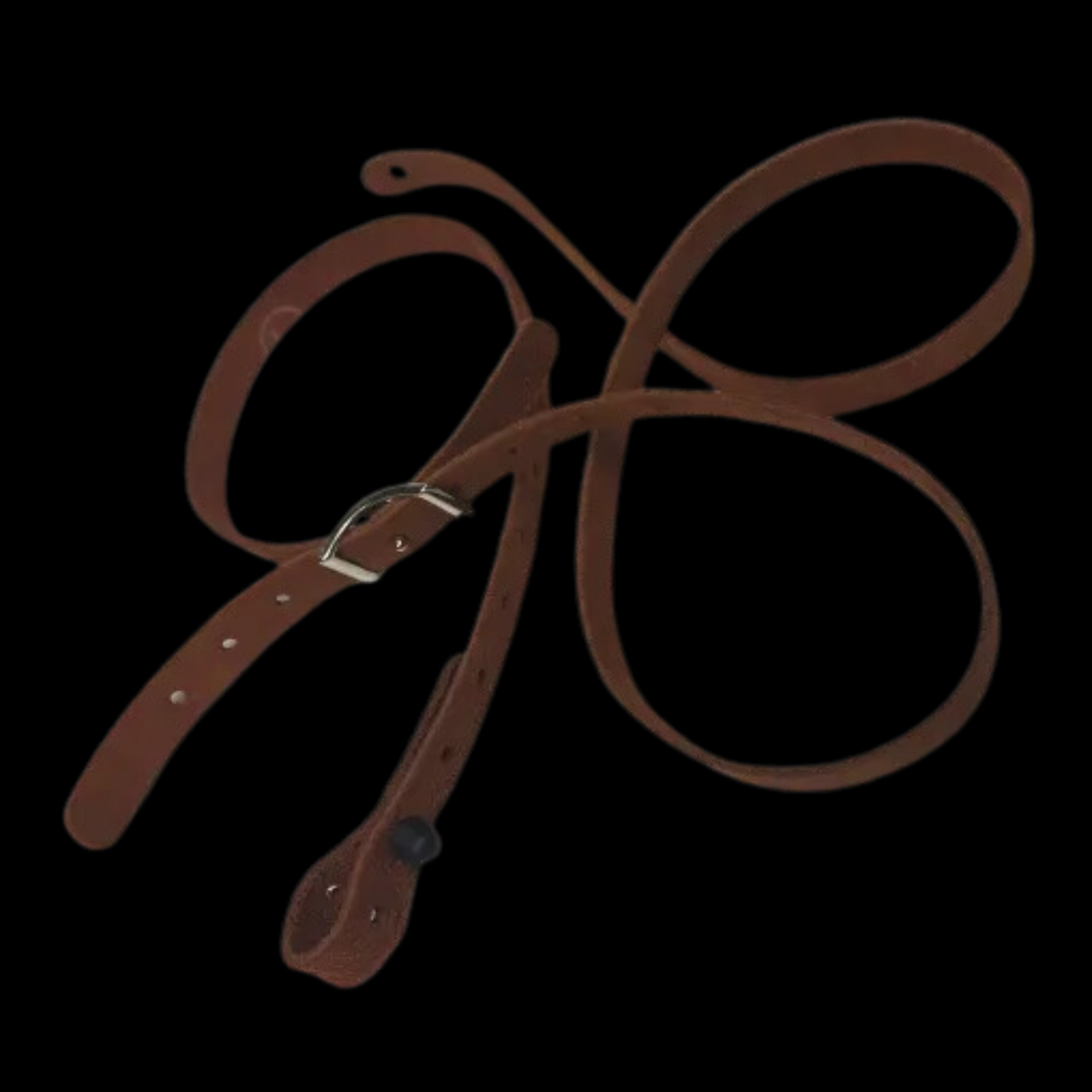 Franklin Straps Mandolin Strap Two-Piece Design Guitar Strap - Cognac