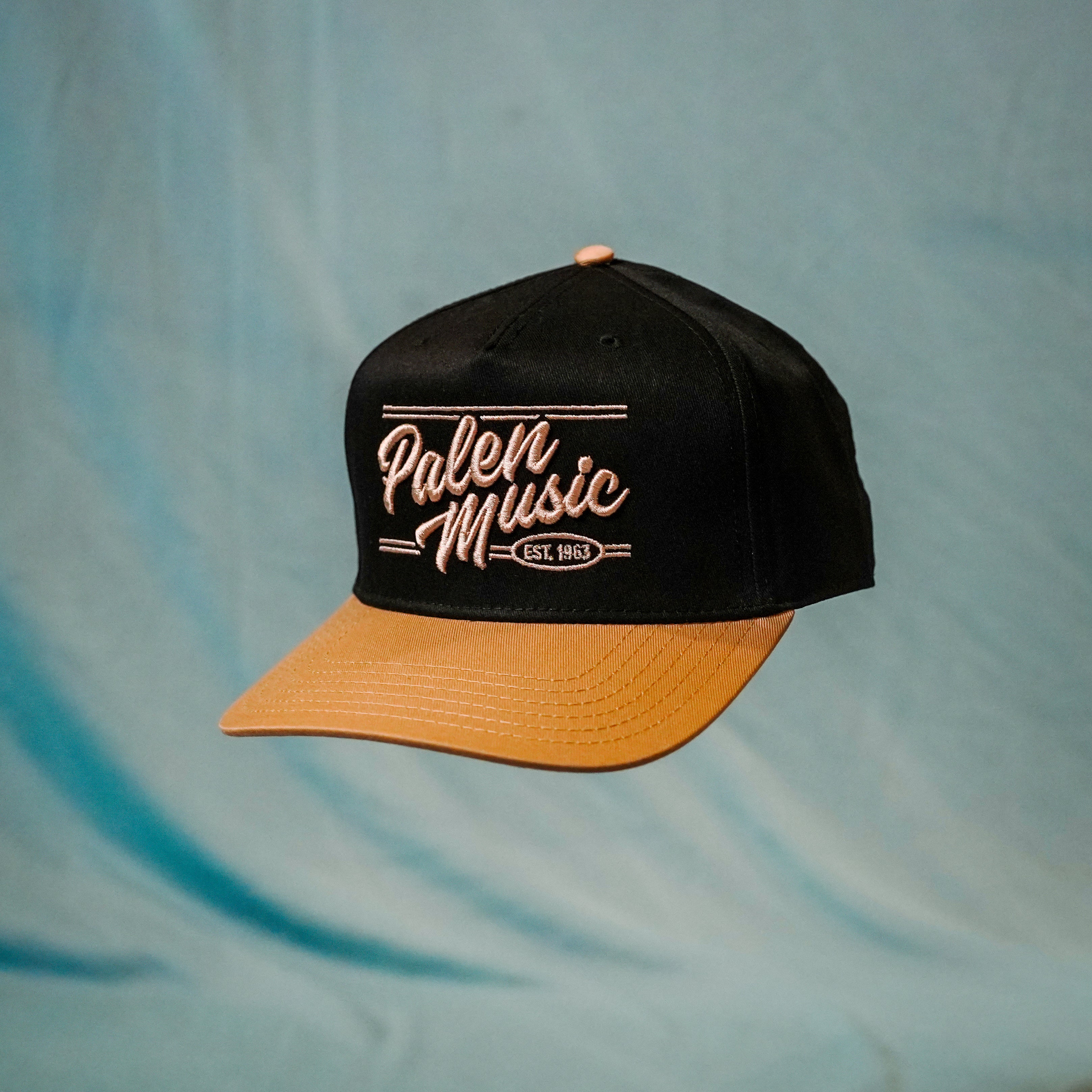 Palen Music Classic Retro Logo Cap - Black/Khak