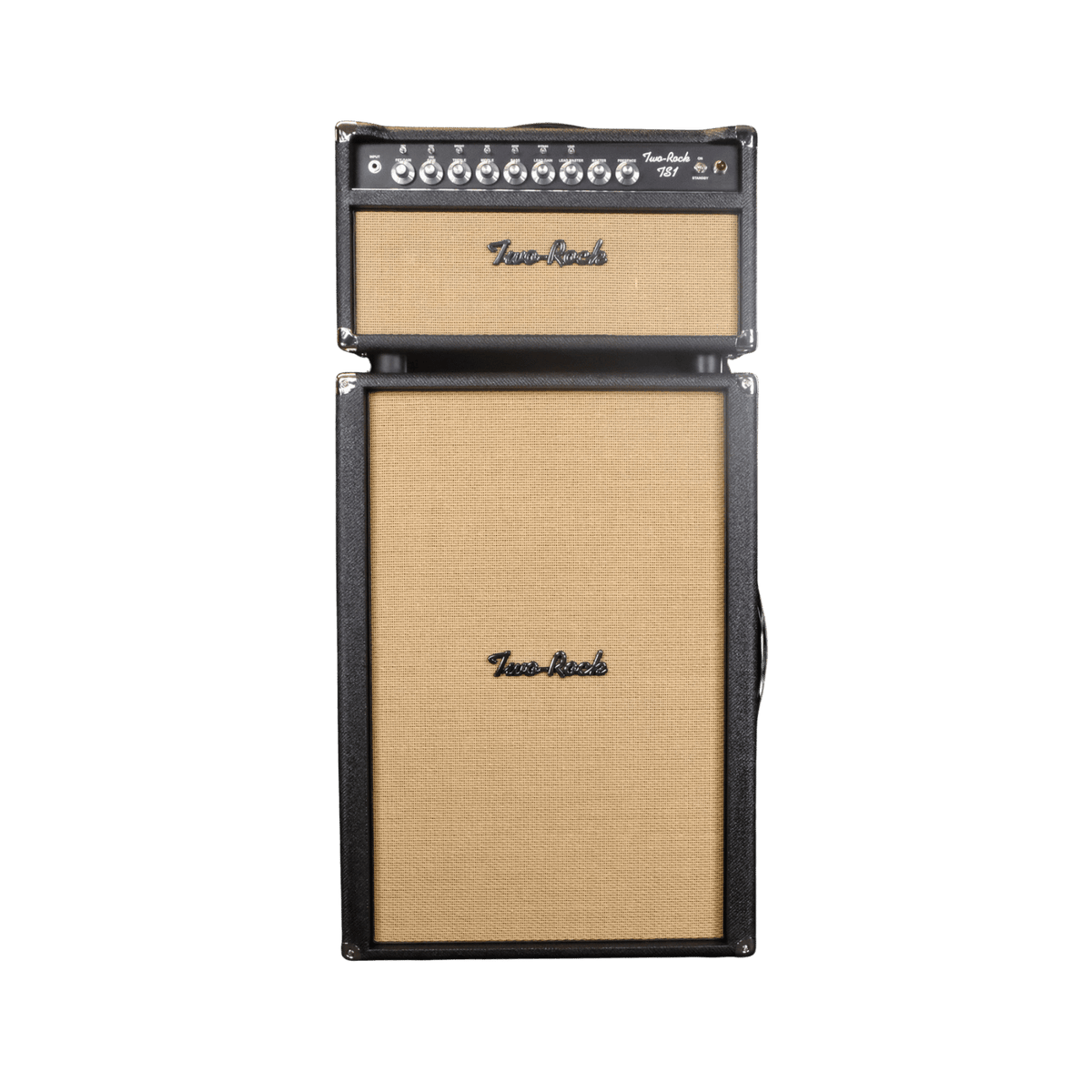 Two-Rock TS1 100W Head and 2x12 Vertical Cabinet - Black Lacquer Tweed