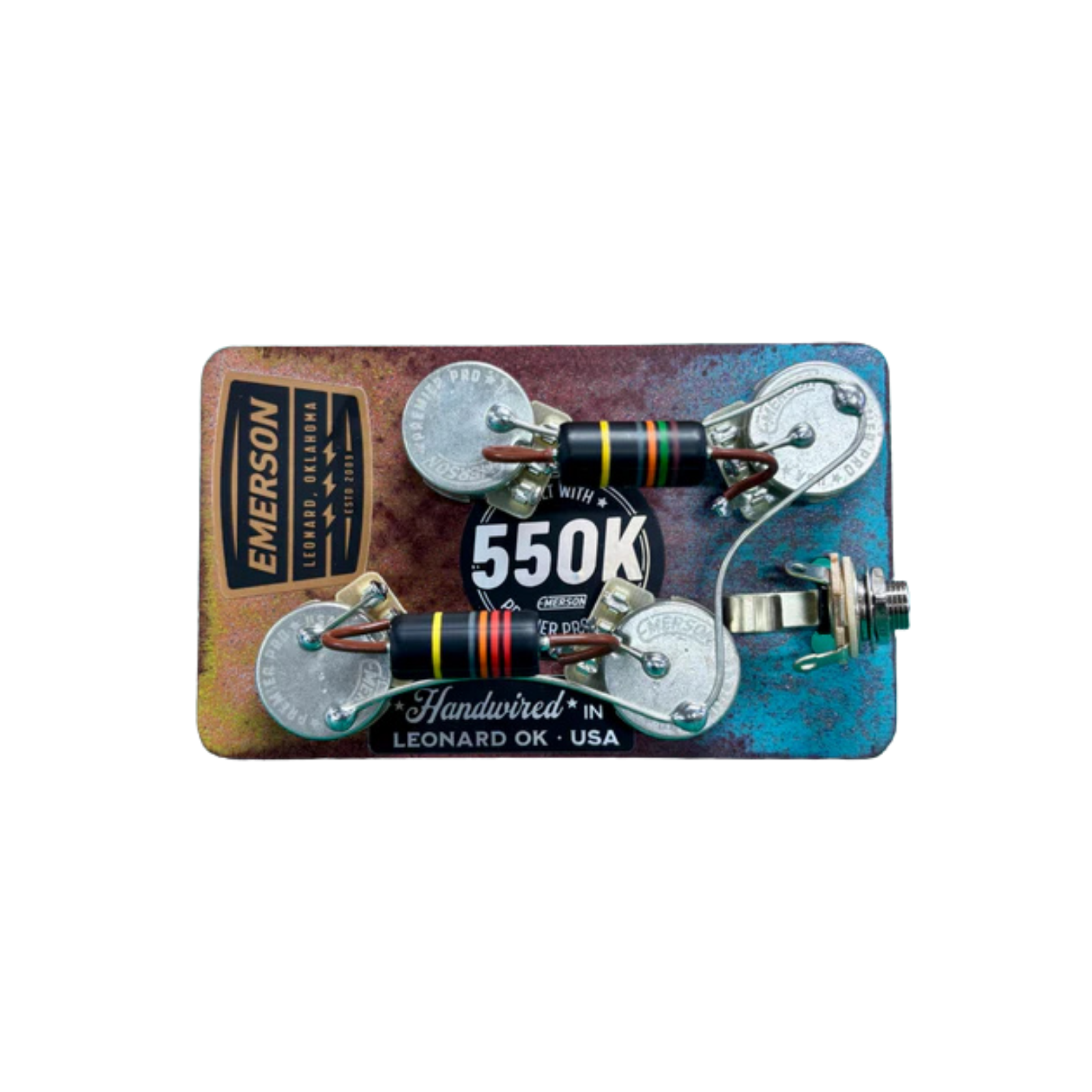 Emerson Custom 550K Series Les Paul Prewired Kit for Reissue Models