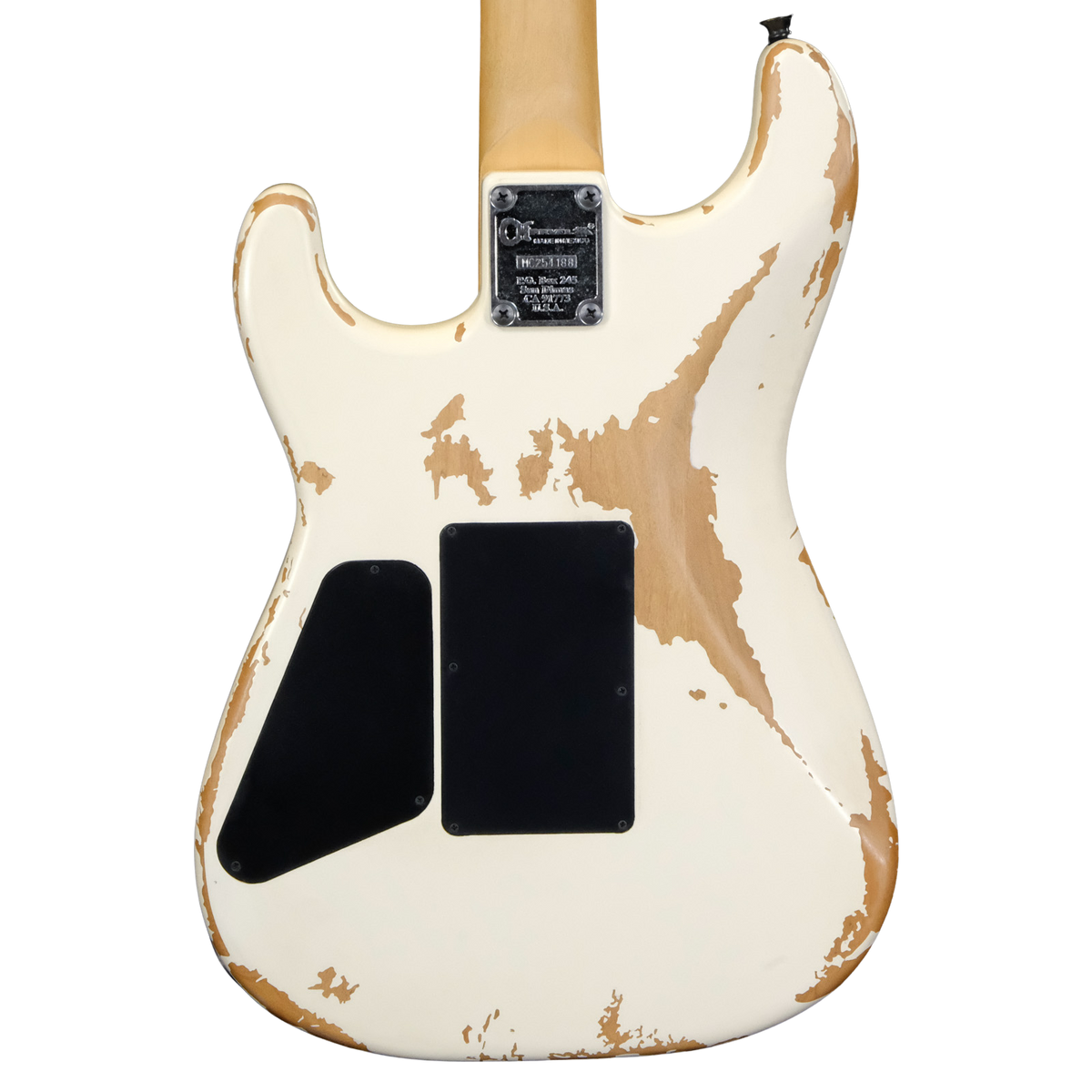 Charvel Pro-Mod Relic San Dimas Style 1 HH FR PF - Weathered White