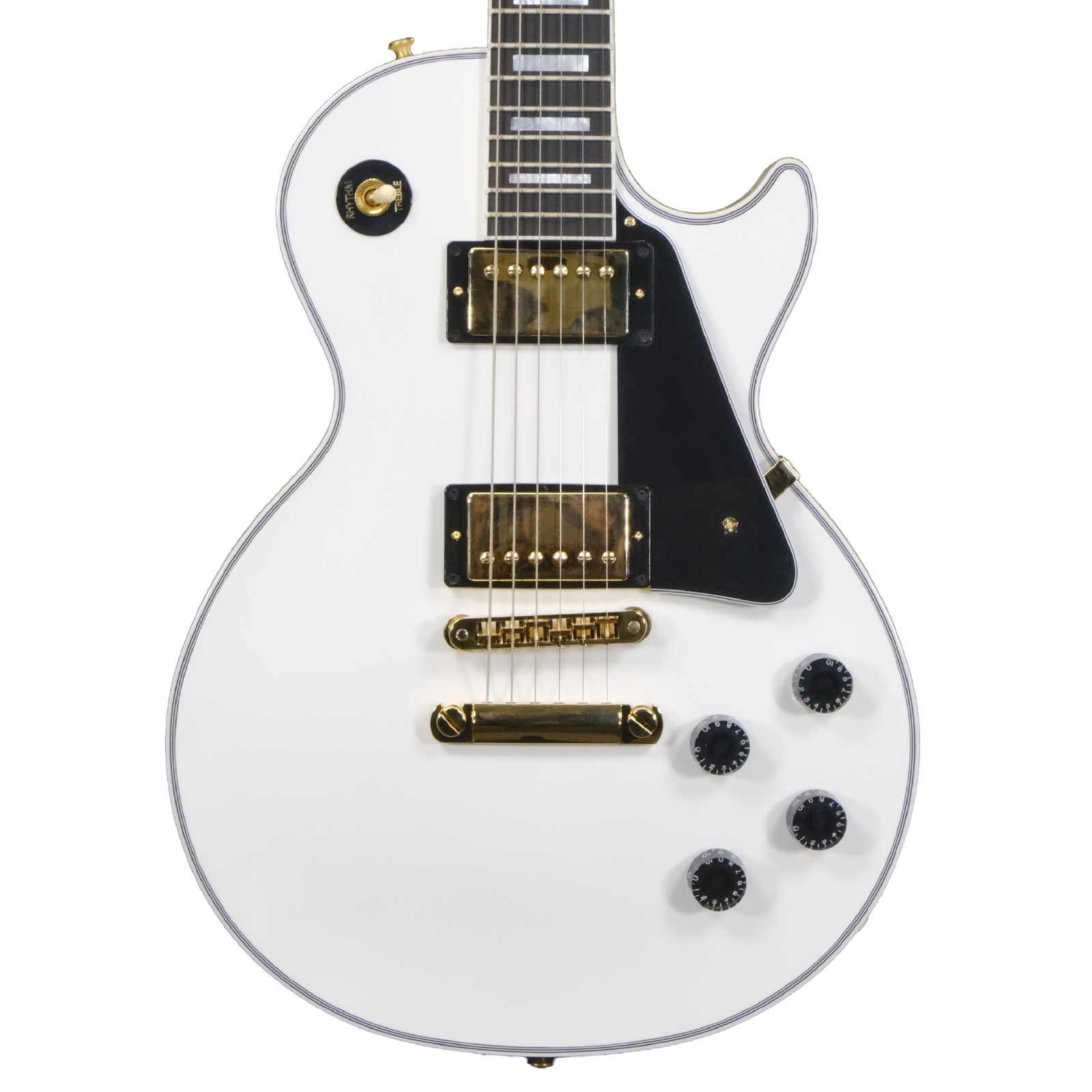 B-Stock Gibson Custom Les Paul Custom - Gloss Alpine White