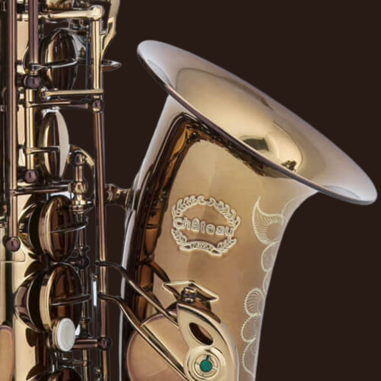 Chateau Alto Saxophone Chambord 50 Series (Cognac) - CAS50C - Palen Music
