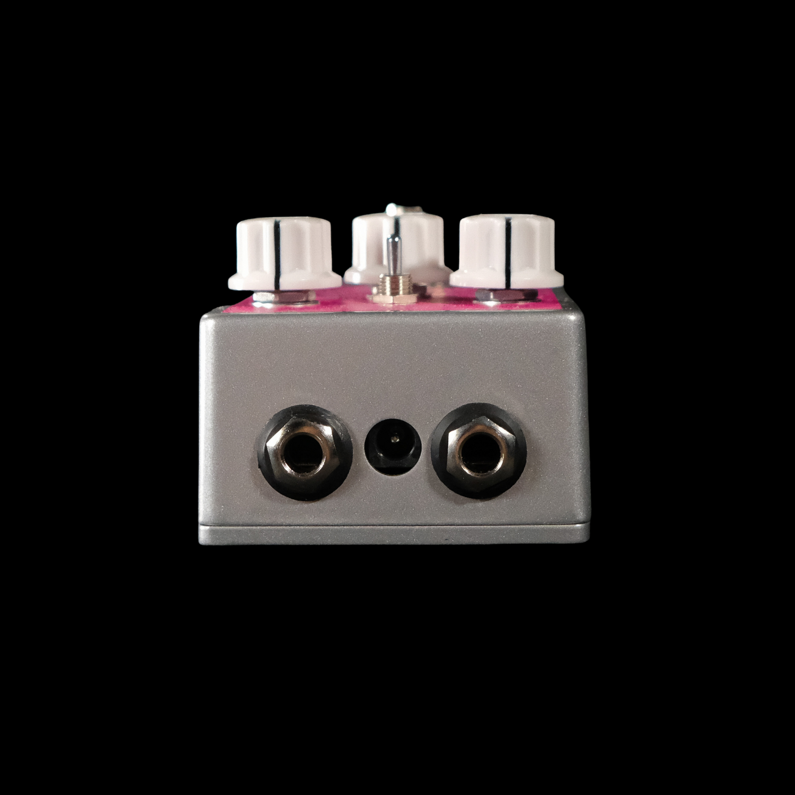 EarthQuaker Devices Limited Edition Plumes Small Signal Shredder Overdrive Pedal - Stardust Silver with Magenta - Palen Music