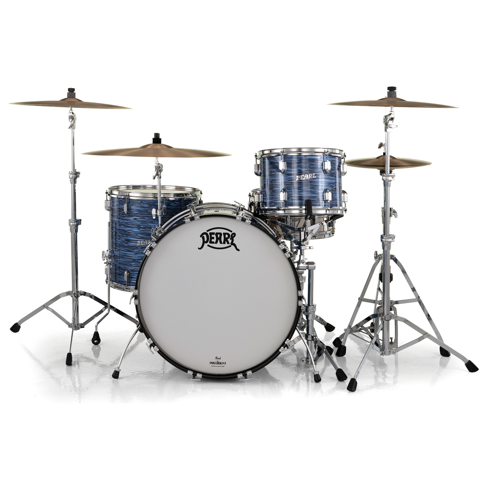 Pearl President Series Deluxe PSD923XP/C 3-piece Shell Pack - Ocean Ripple - Palen Music