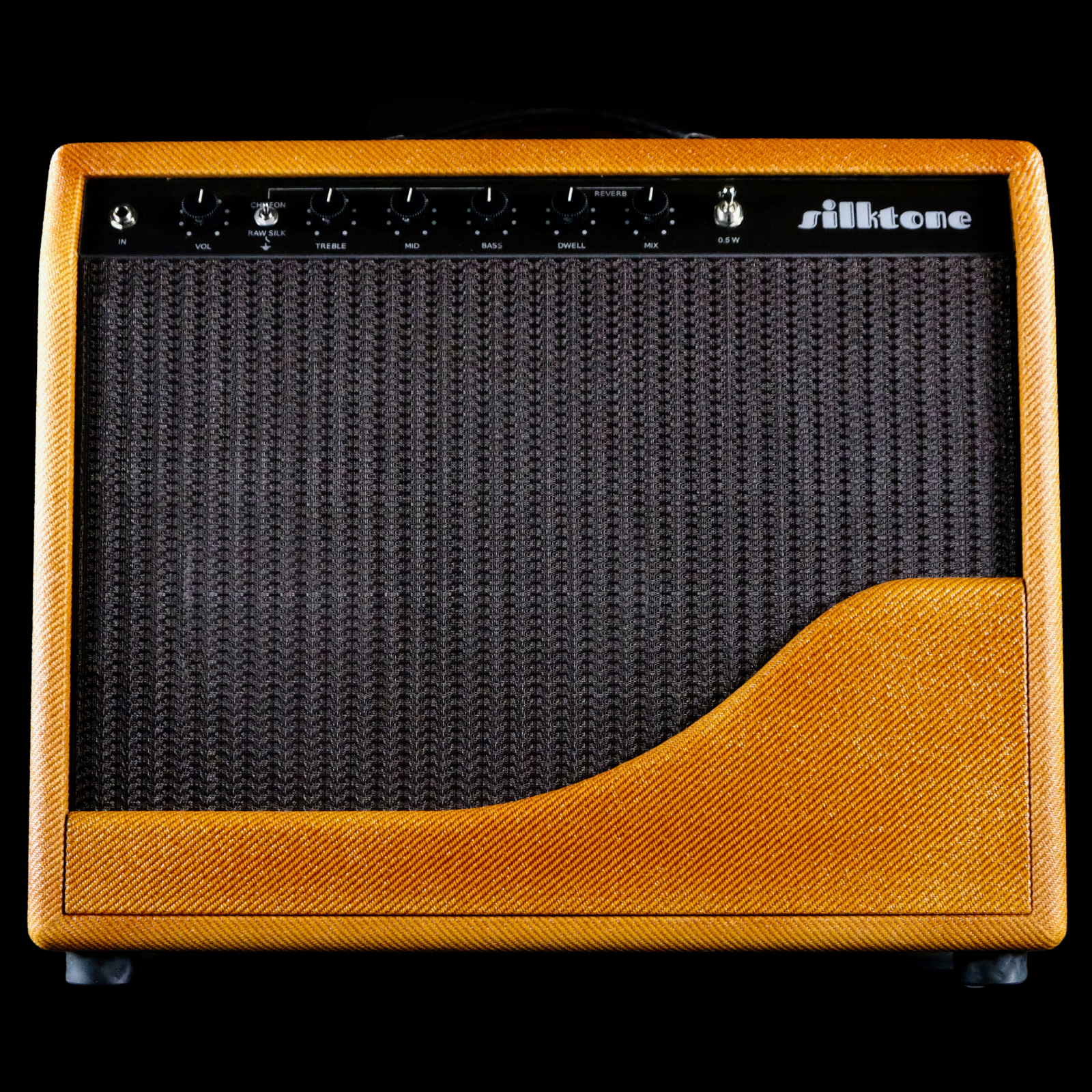 Silktone 12w KT66 Hand Wired Combo Amp - Tweed Wrap with Brown Grill - Palen Music