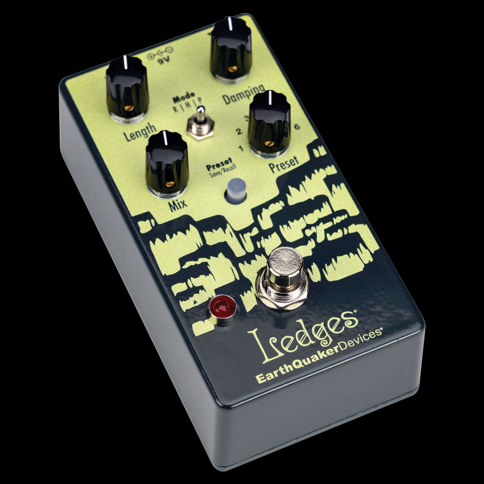 Earthquaker Devices Ledges Tri-Dimensional Reverberation Machine - Palen Music