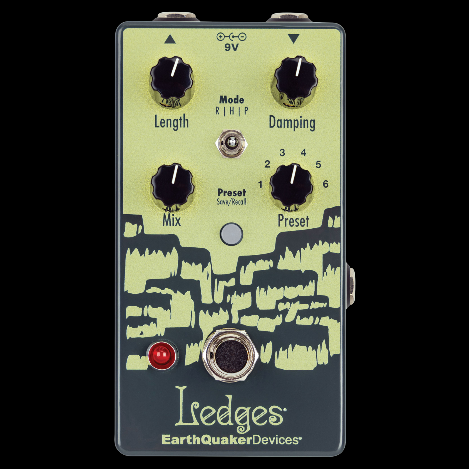 Earthquaker Devices Ledges Tri-Dimensional Reverberation Machine - Palen Music