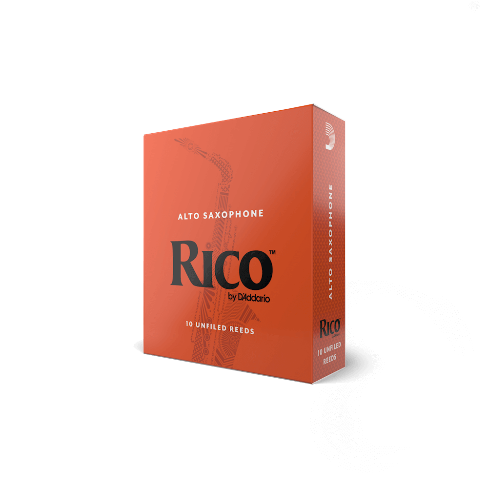 D'Addario Rico Alto Saxophone Reeds - 3.5 (10-pack)