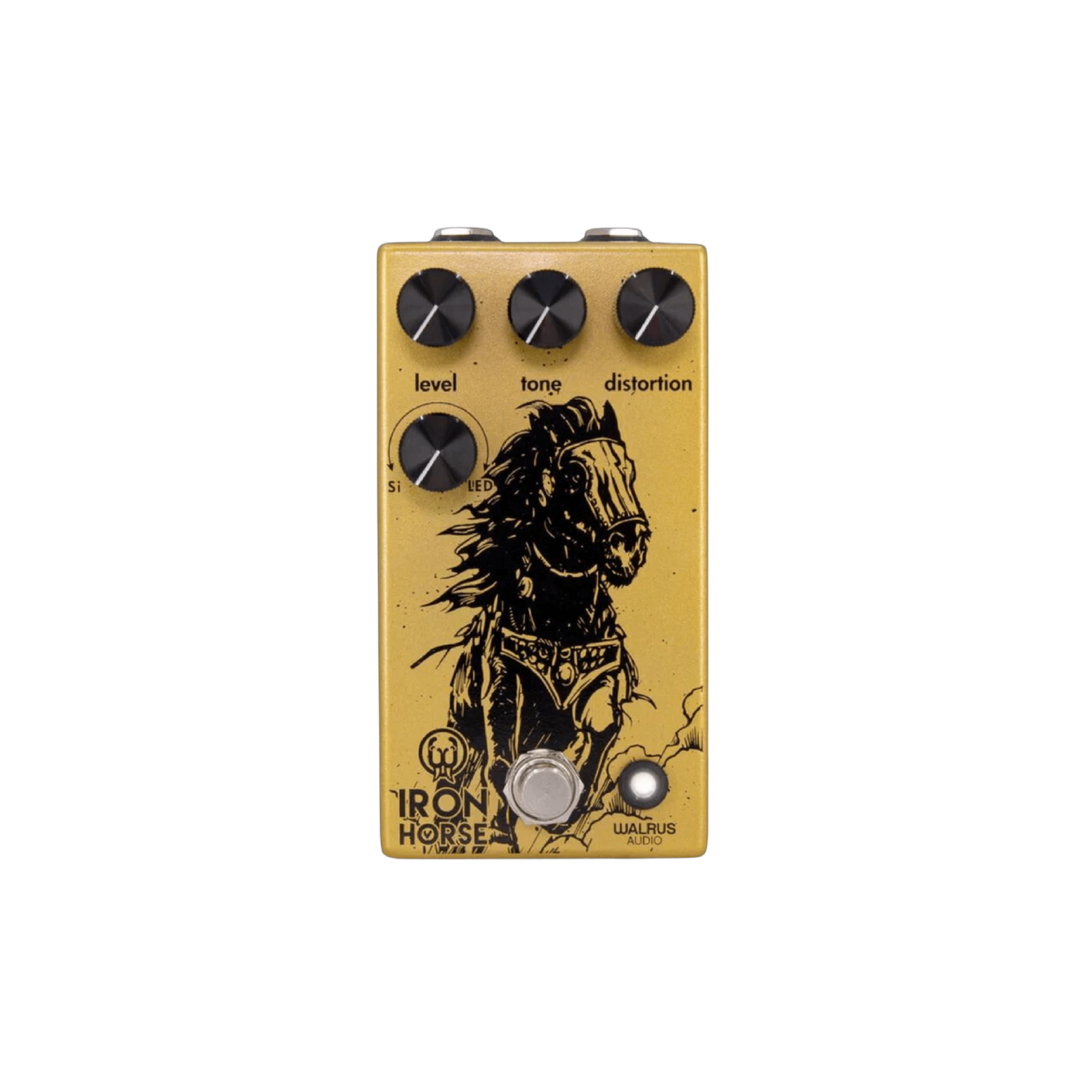 iron horse pedal Walrus Audio Iron Horse LM308 V3 Distortion Pedal